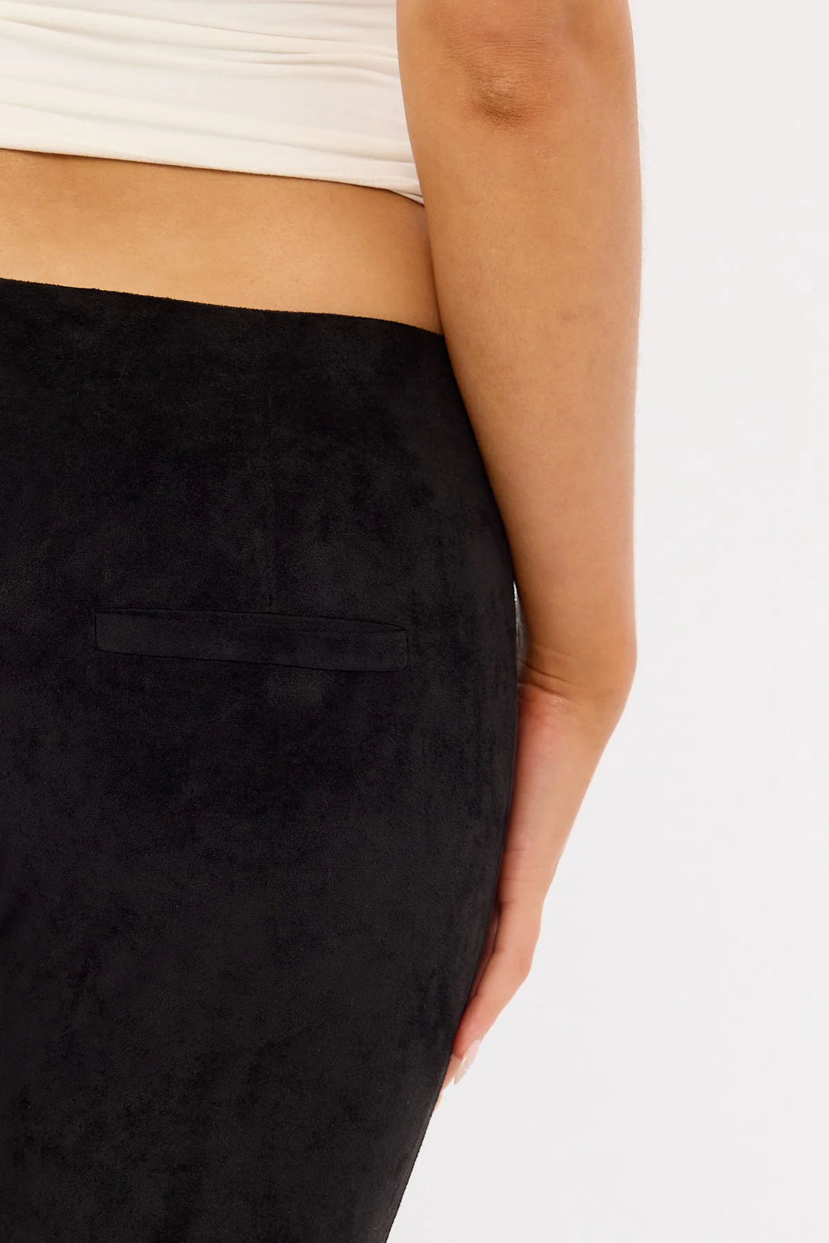 Lioness Jelly Pant Suede Black - Image 6