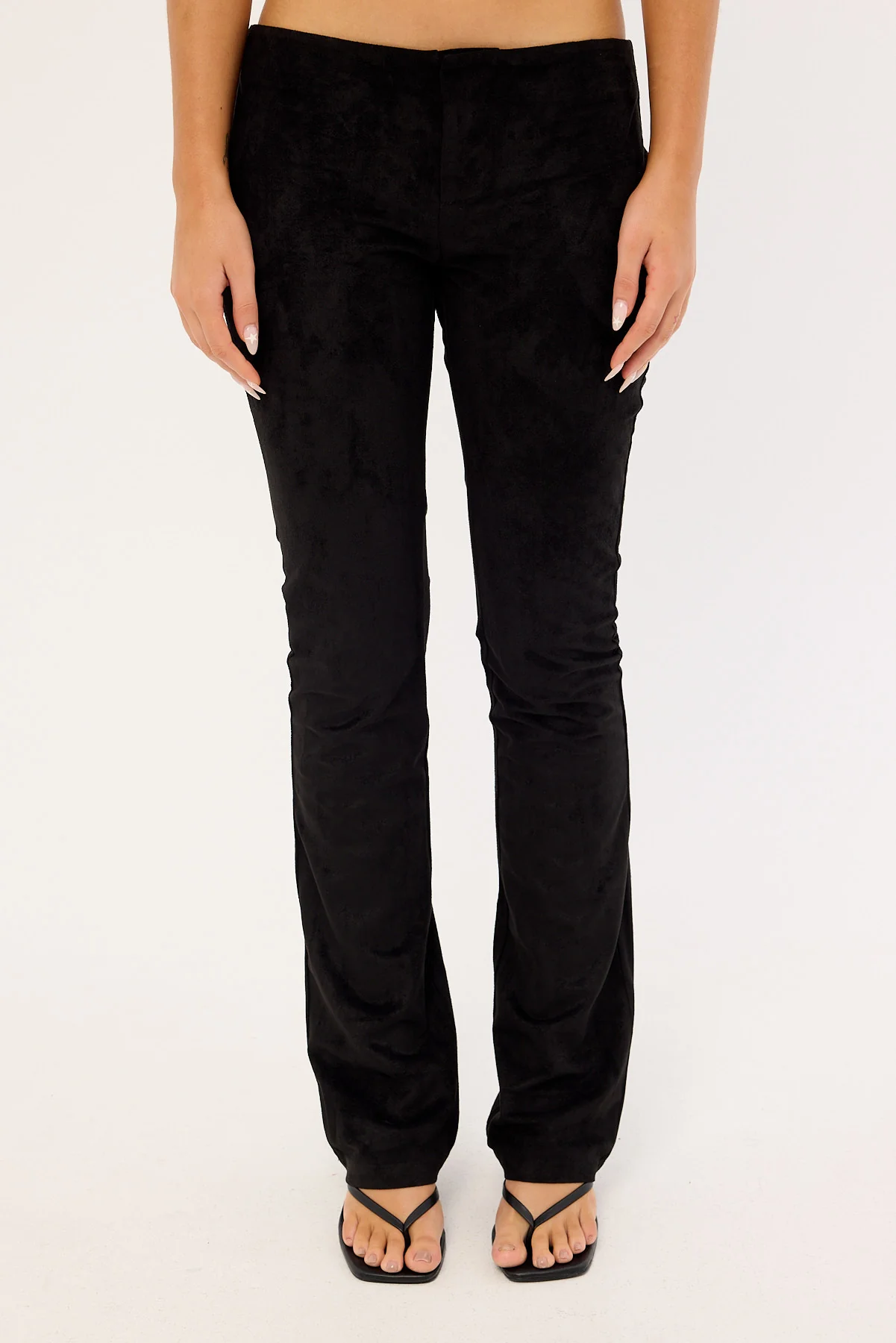 Lioness Jelly Pant Suede Black - Image 7