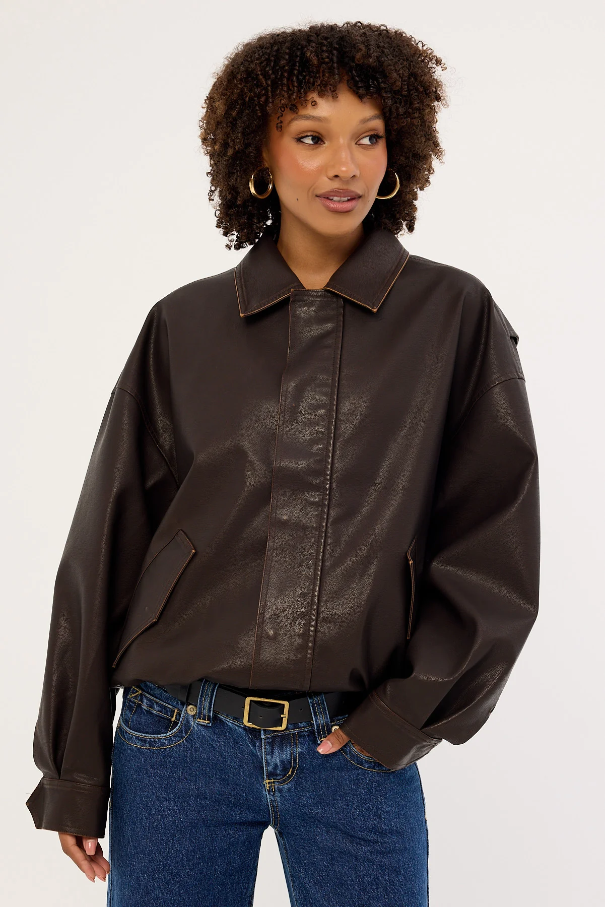 Lioness Kenny Bomber Chocolate - Image 6