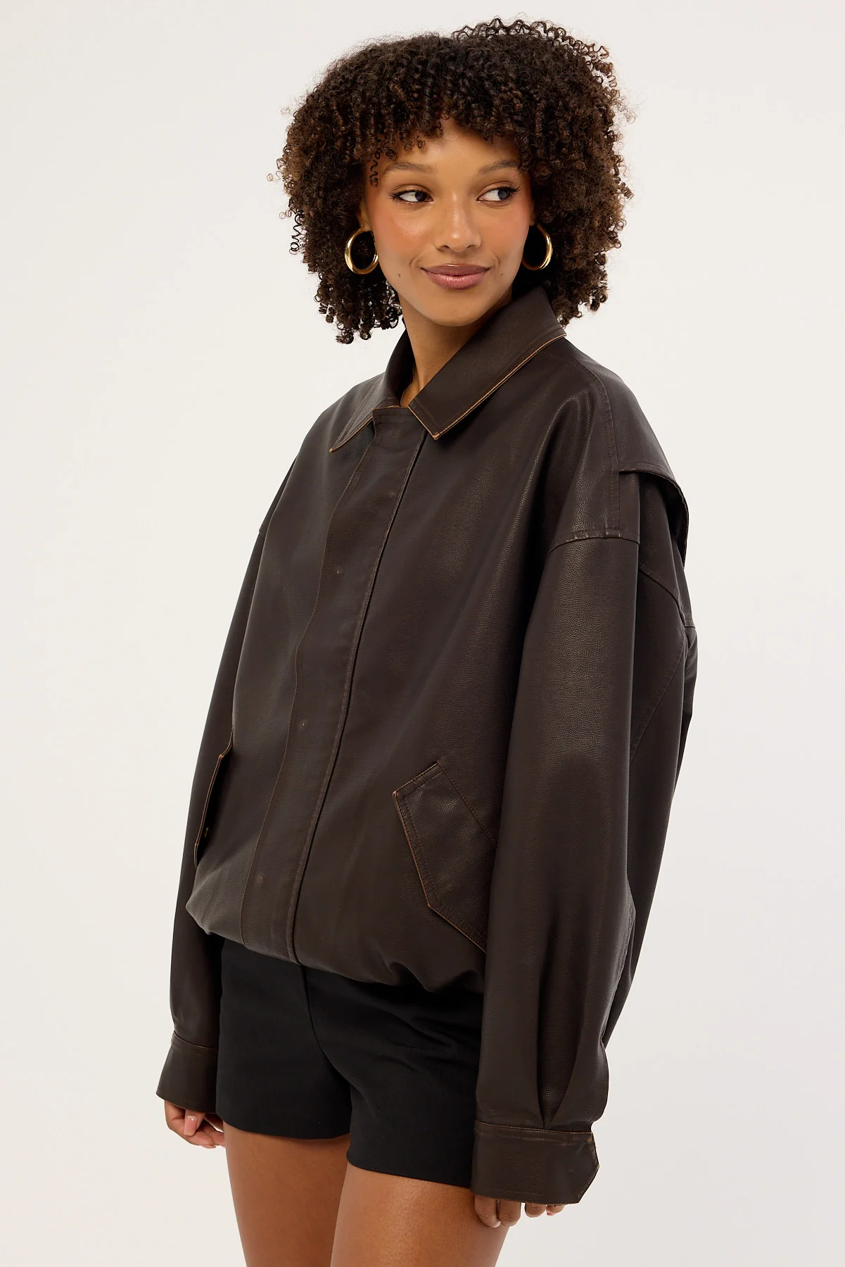 Lioness Kenny Bomber Chocolate - Image 7
