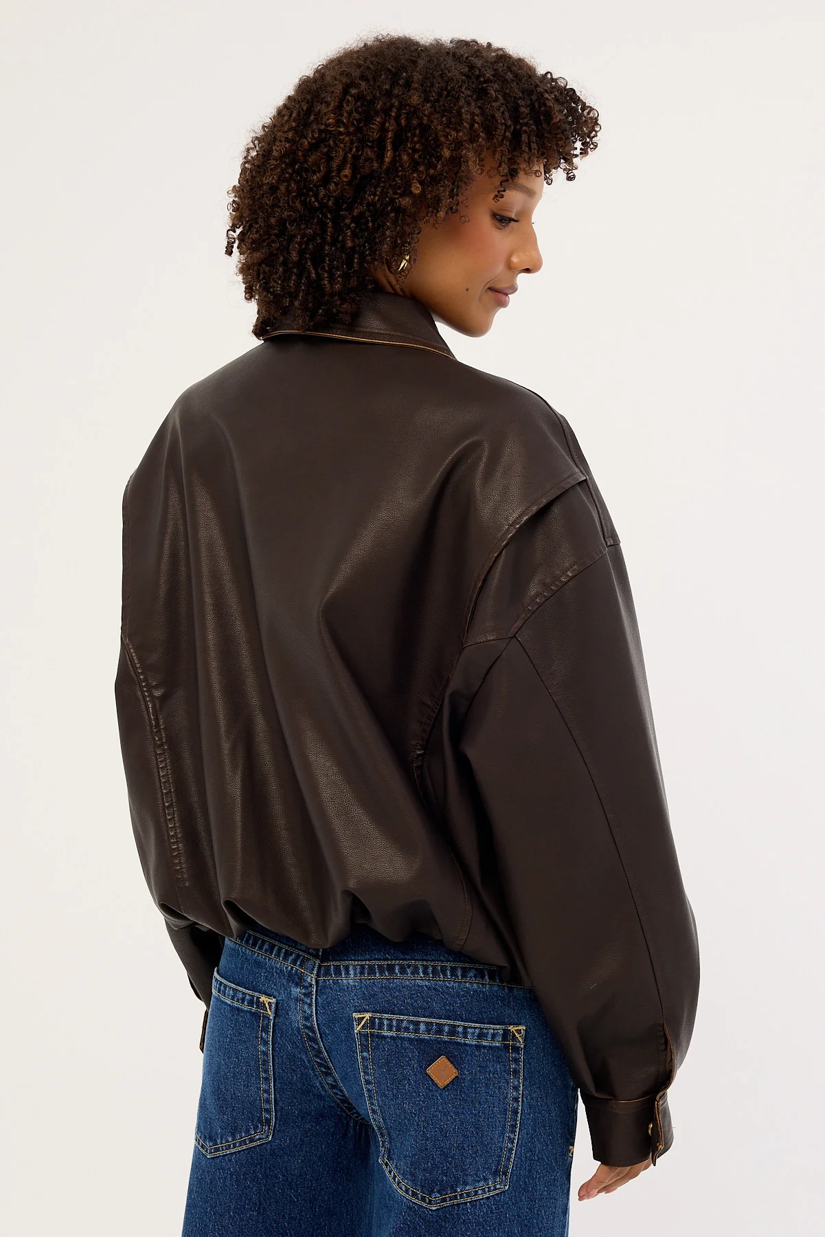 Lioness Kenny Bomber Chocolate - Image 9