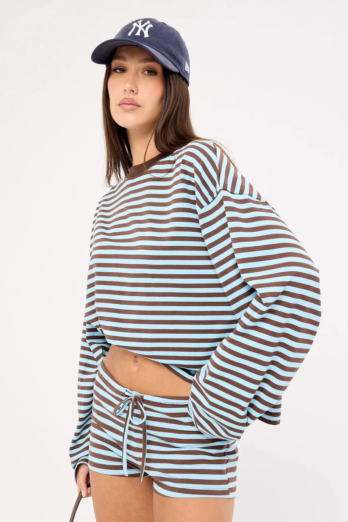 Lioness Kourt Bloomer Chocolate Sea Stripe - Image 3