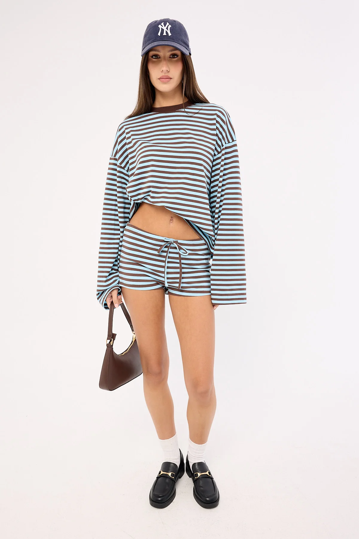 Lioness Kourt Bloomer Chocolate Sea Stripe - Image 4