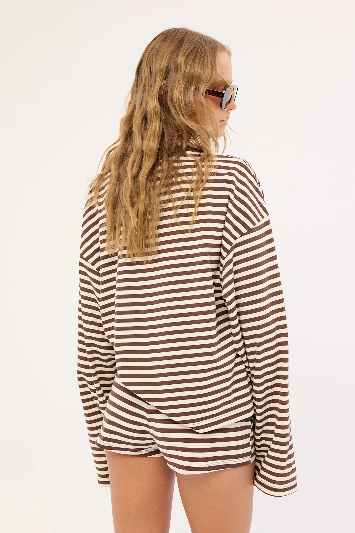 Lioness Kourt Bloomers Dark Chocolate Stripe - Image 6