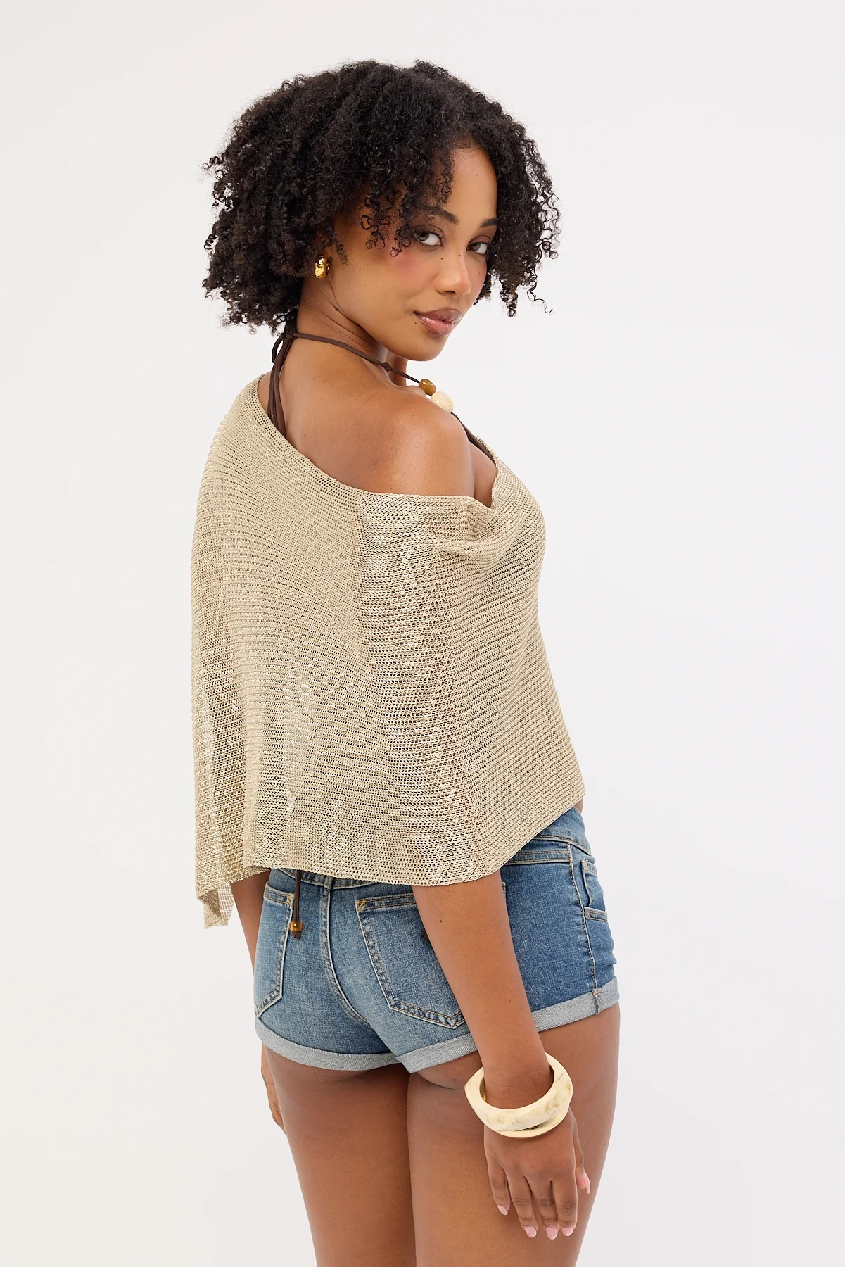 Lioness Luminous Poncho Topaz - Image 5