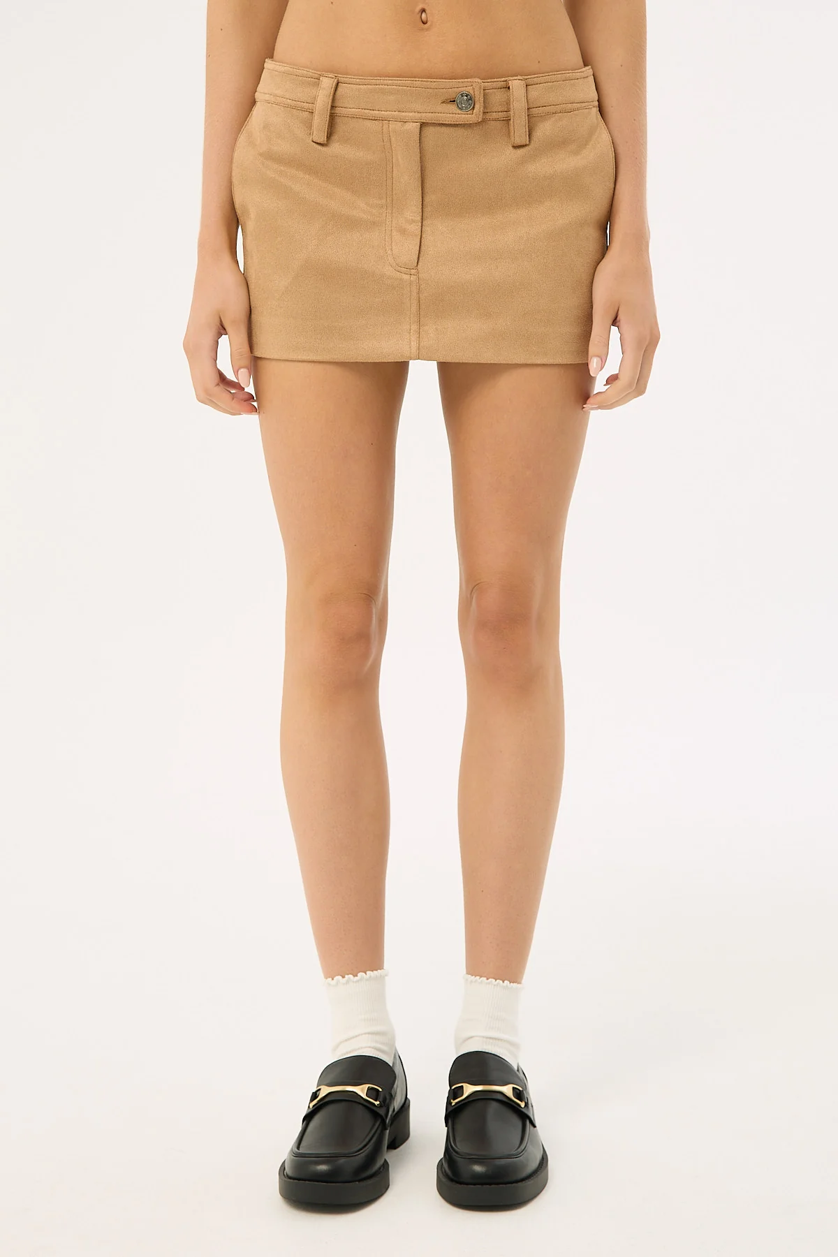 Lioness Mirage Mini Skirt Chocolate - Image 7