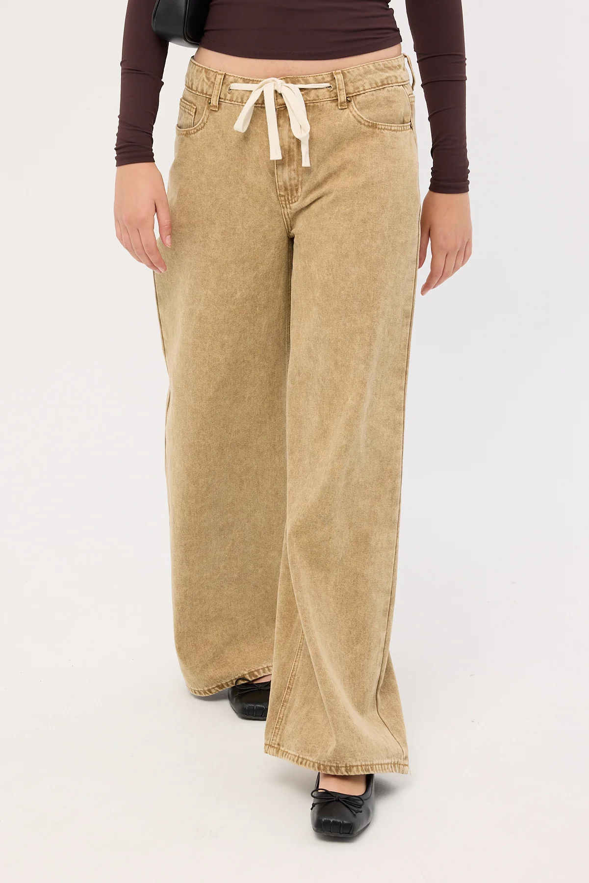 Lioness Muse Jean Camel - Image 2