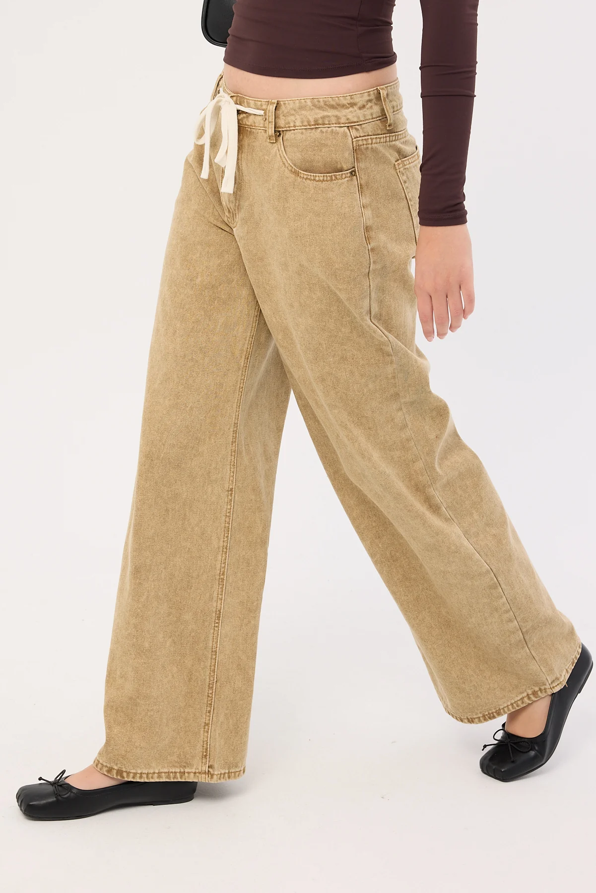 Lioness Muse Jean Camel - Image 3