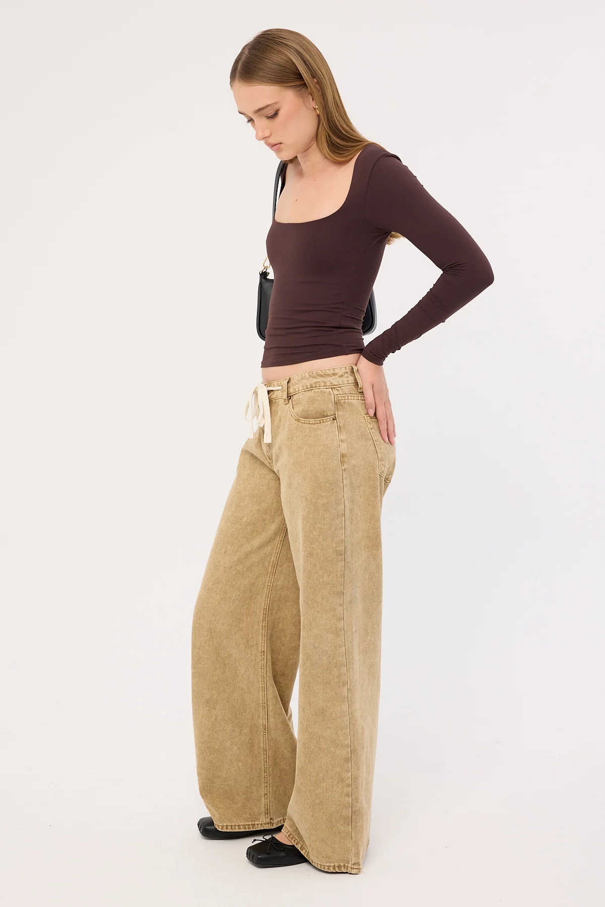 Lioness Muse Jean Camel - Image 4