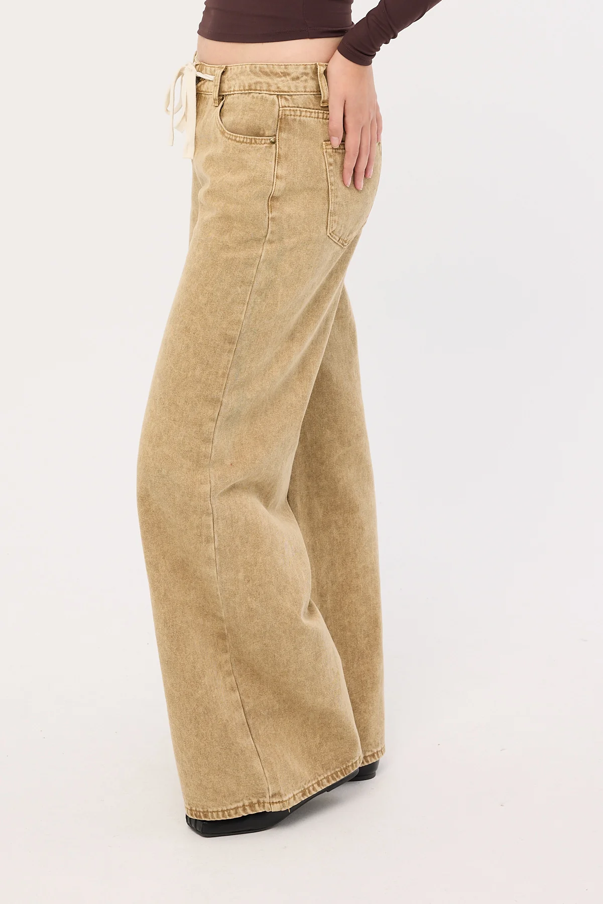 Lioness Muse Jean Camel - Image 5