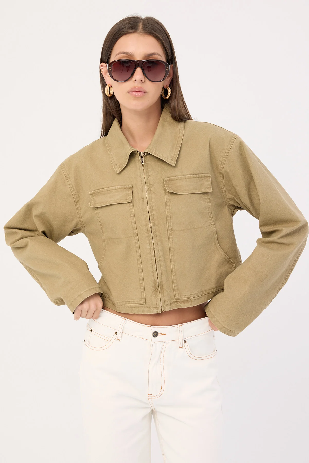 Lioness Nautica Jacket Camel - Image 5