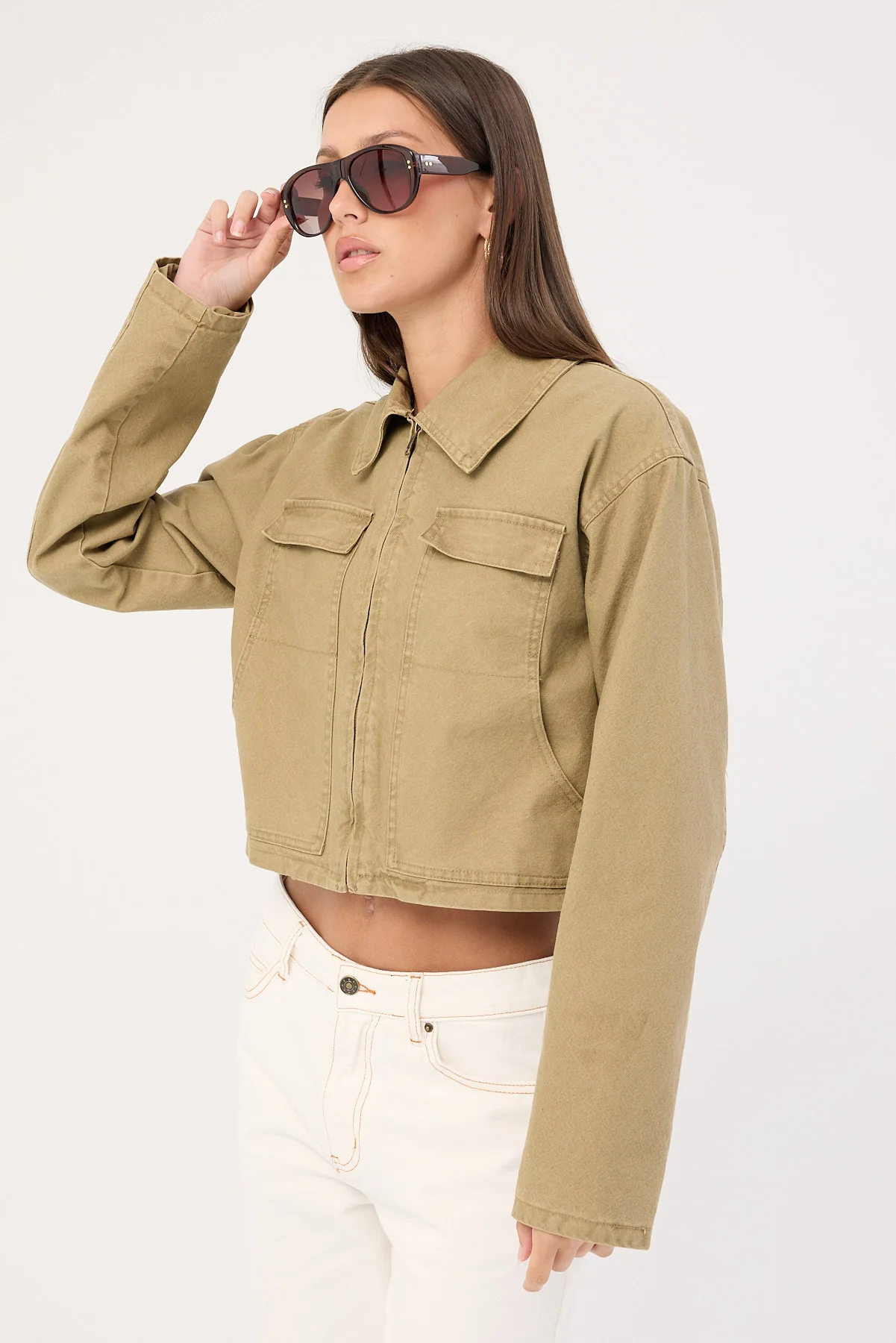 Lioness Nautica Jacket Camel - Image 8