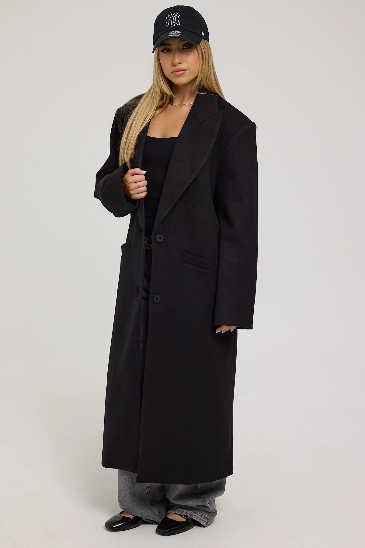 Lioness Olsen Coat Onyx - Image 2