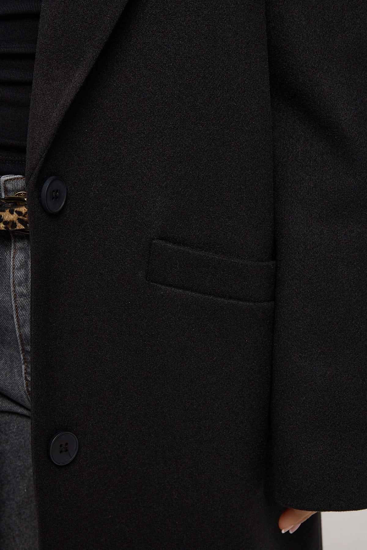 Lioness Olsen Coat Onyx - Image 4