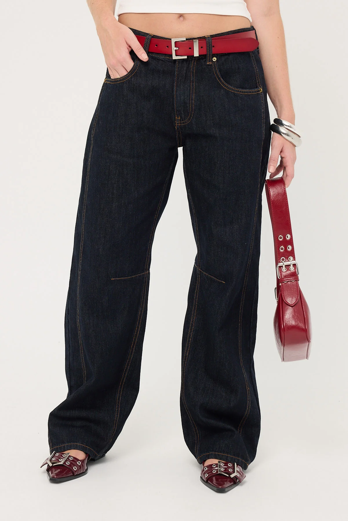 Lioness Renacida Jean Dark Denim - Image 3