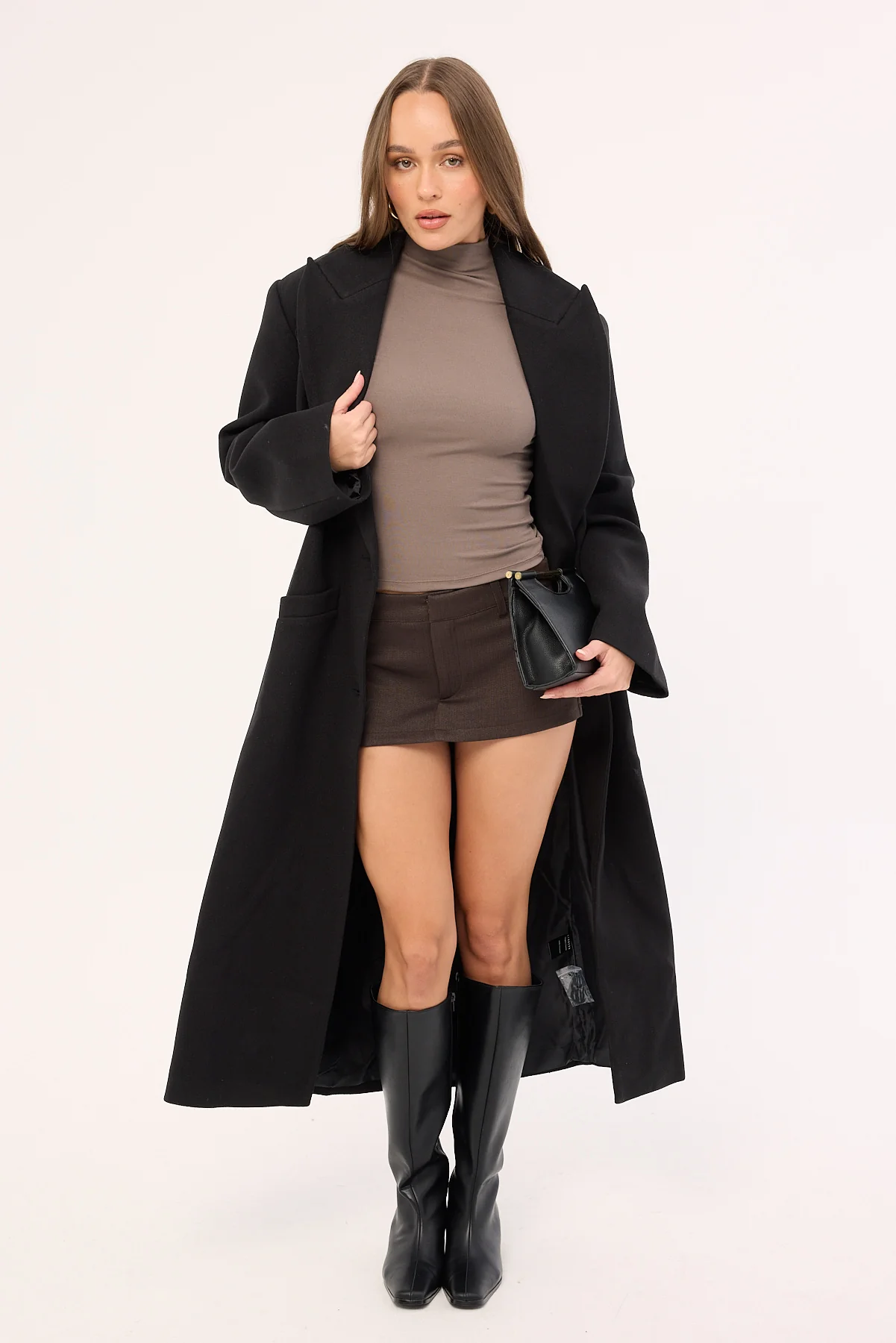 Lioness Rhode Mini Skort Espresso