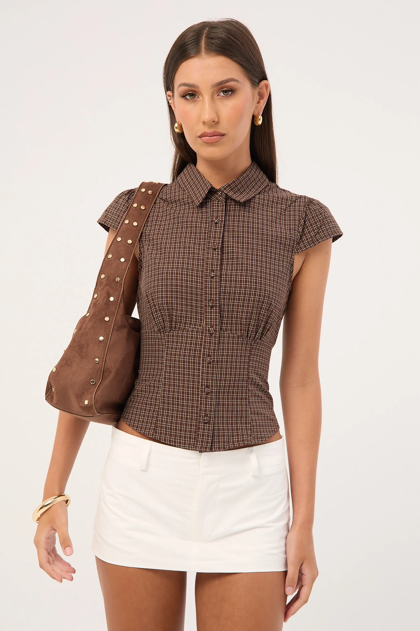 Lioness Rhode Mini Skort Porcelain
