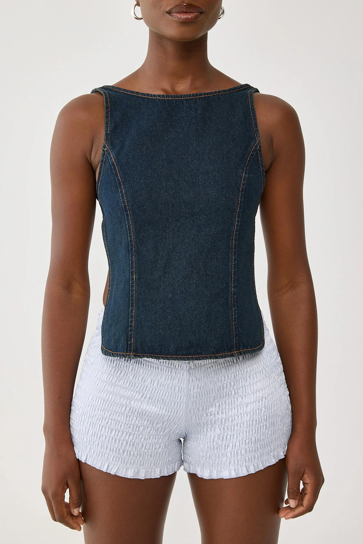 Lioness Rider Backless Top Indigo - Image 10