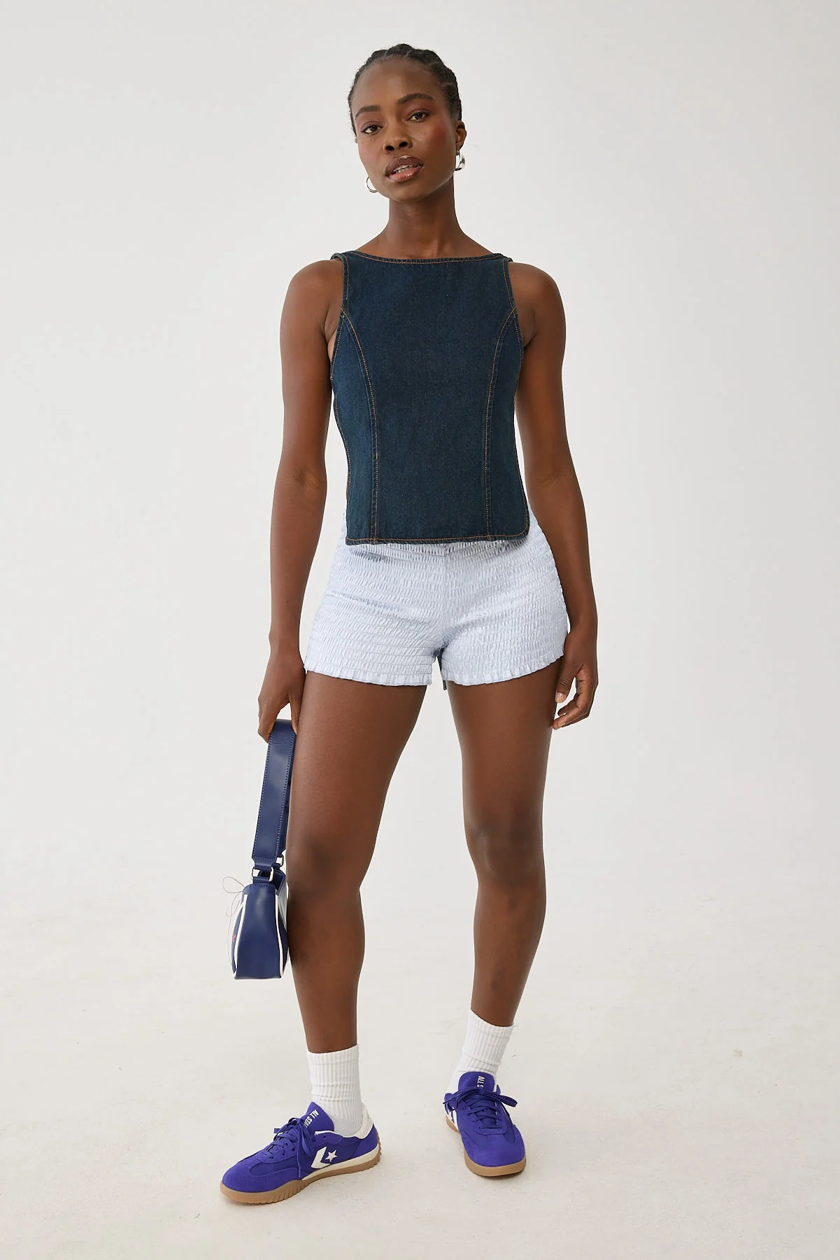 Lioness Rider Backless Top Indigo - Image 3