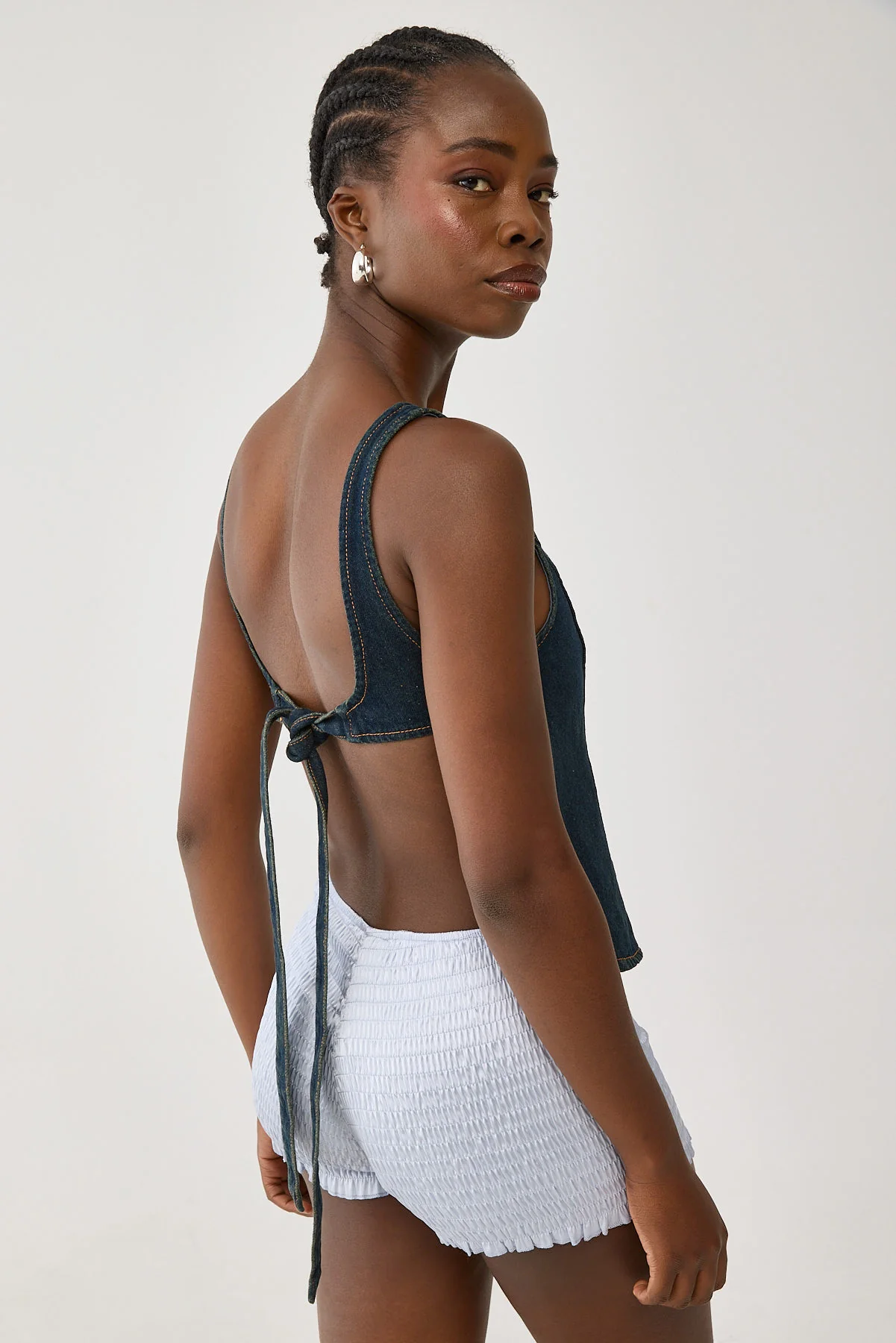 Lioness Rider Backless Top Indigo - Image 8