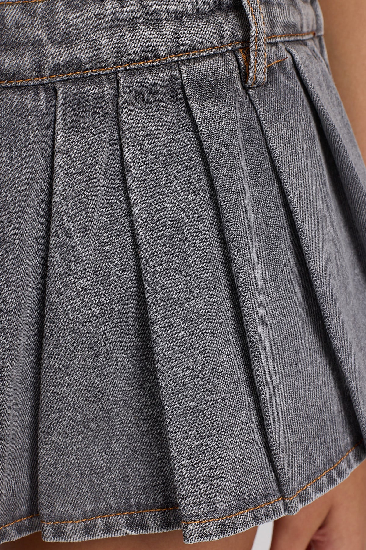 Lioness Rider Mini Skort Washed Grey - Image 5