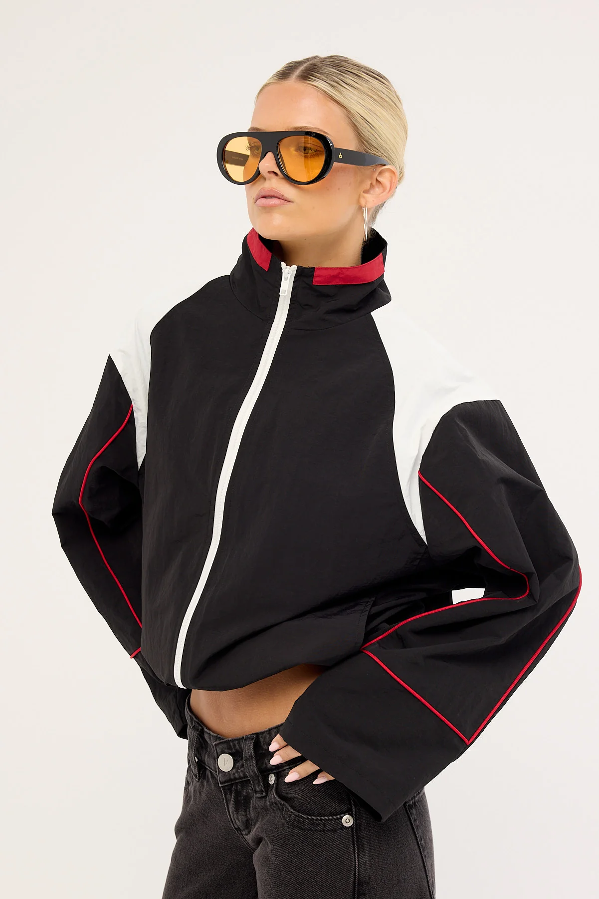 Lioness Shoreline Windbreaker Noir - Image 3