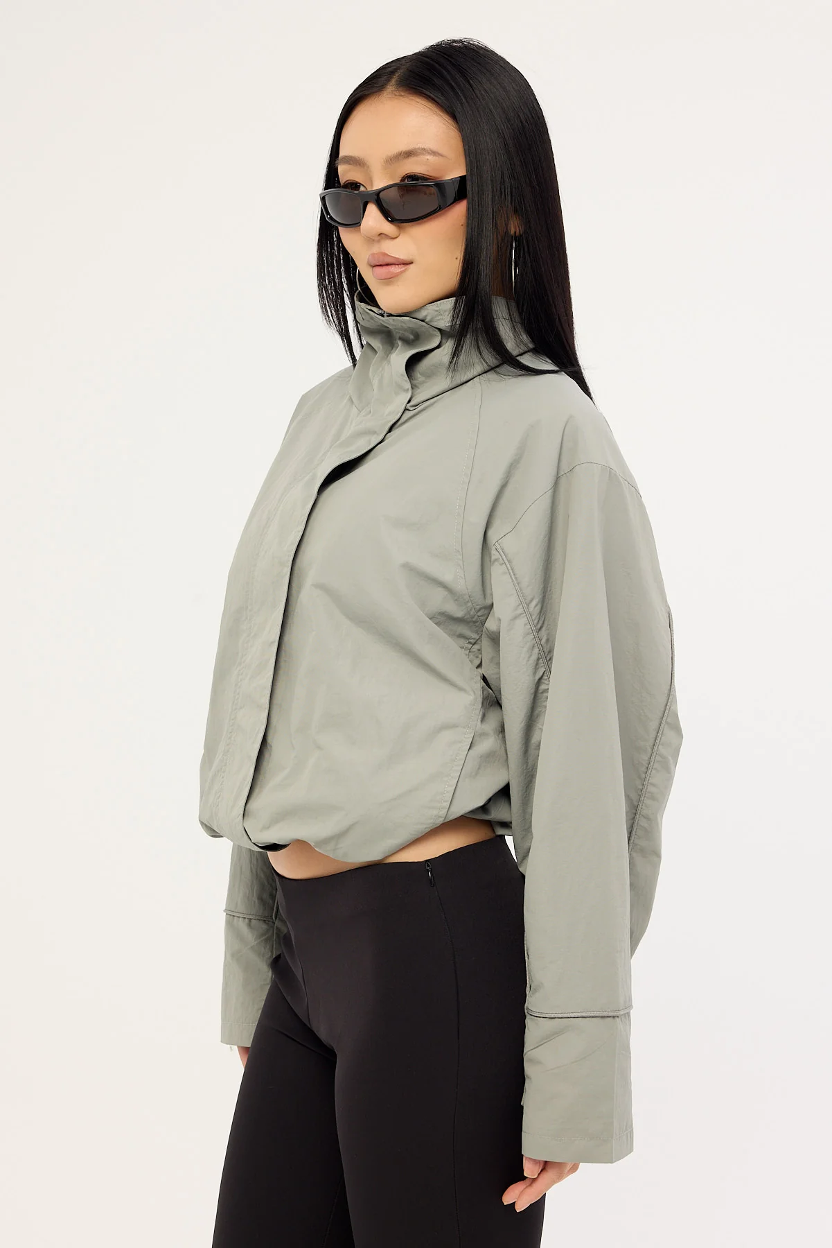 Lioness Shoreline Windbreaker Silver - Image 4