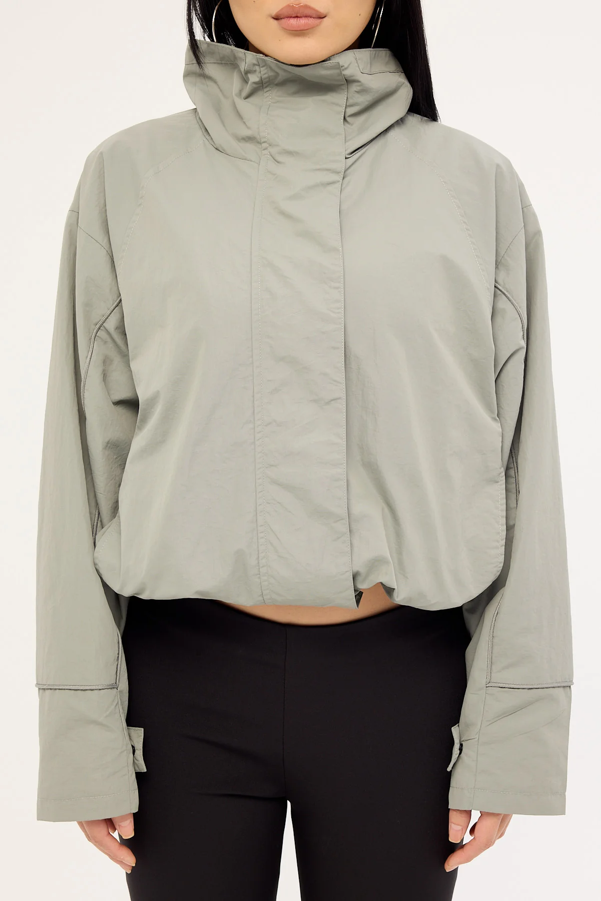 Lioness Shoreline Windbreaker Silver - Image 6