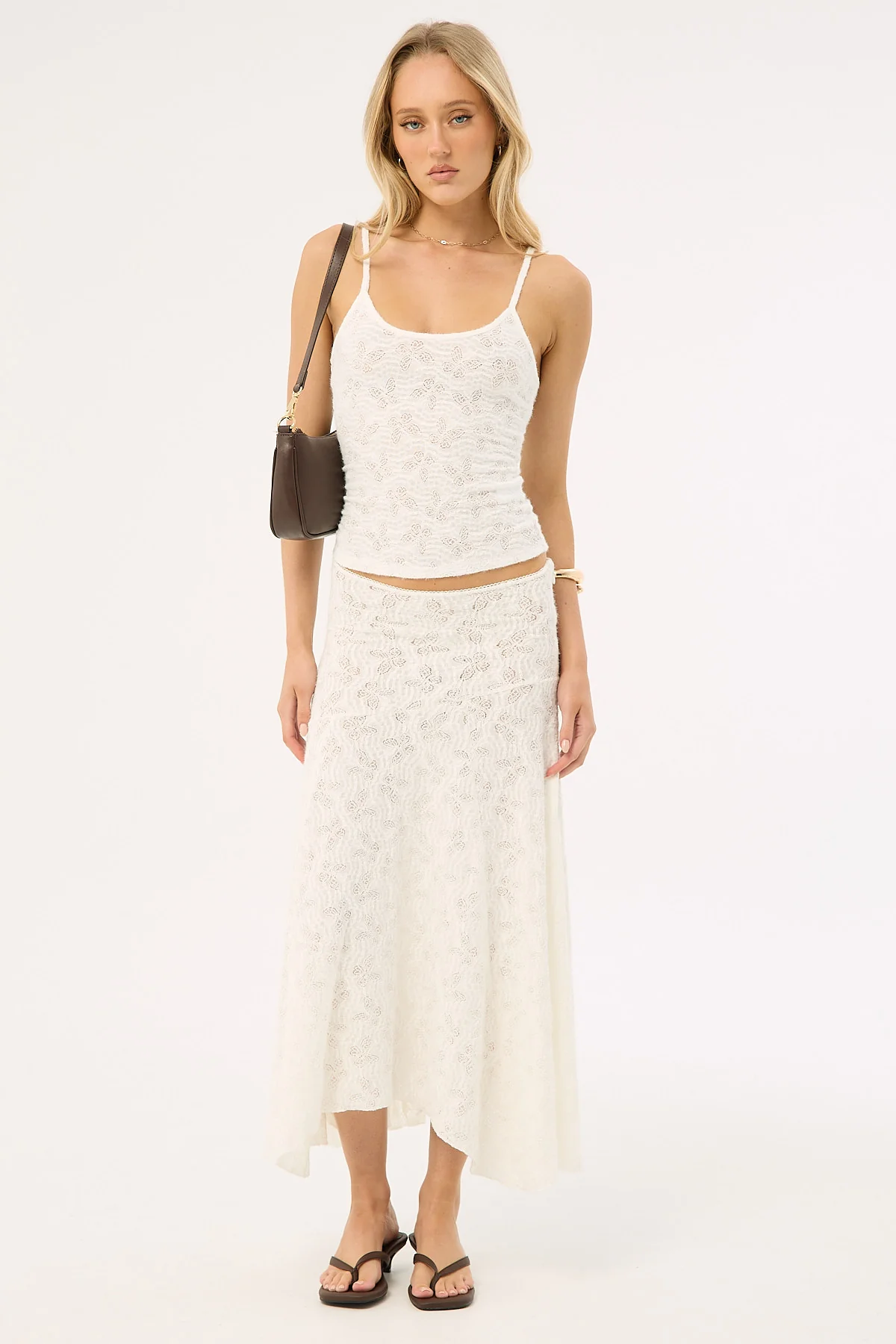 Lioness Tidal Midi Skirt Foam - Image 2