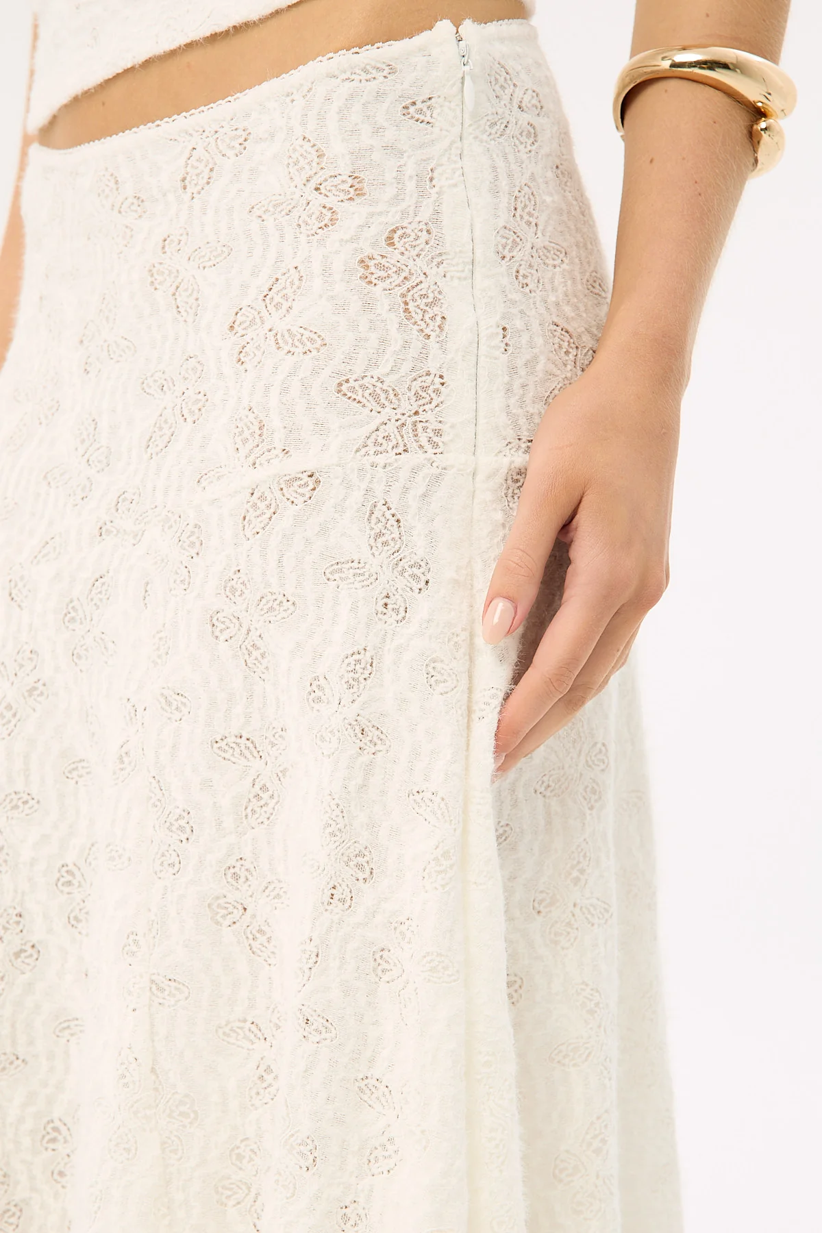 Lioness Tidal Midi Skirt Foam - Image 5