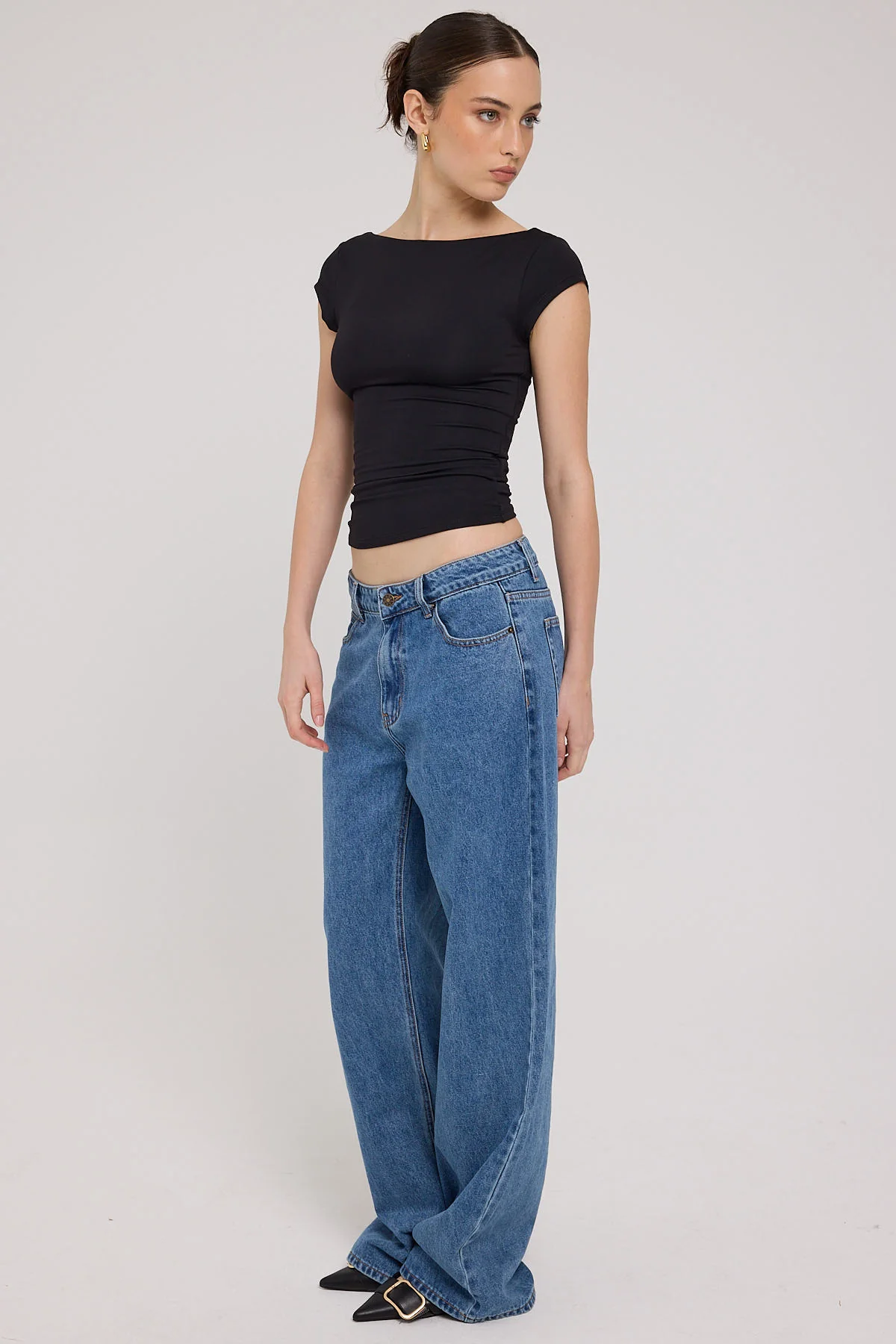 Lioness Top Model Jean Blue Denim - Image 3
