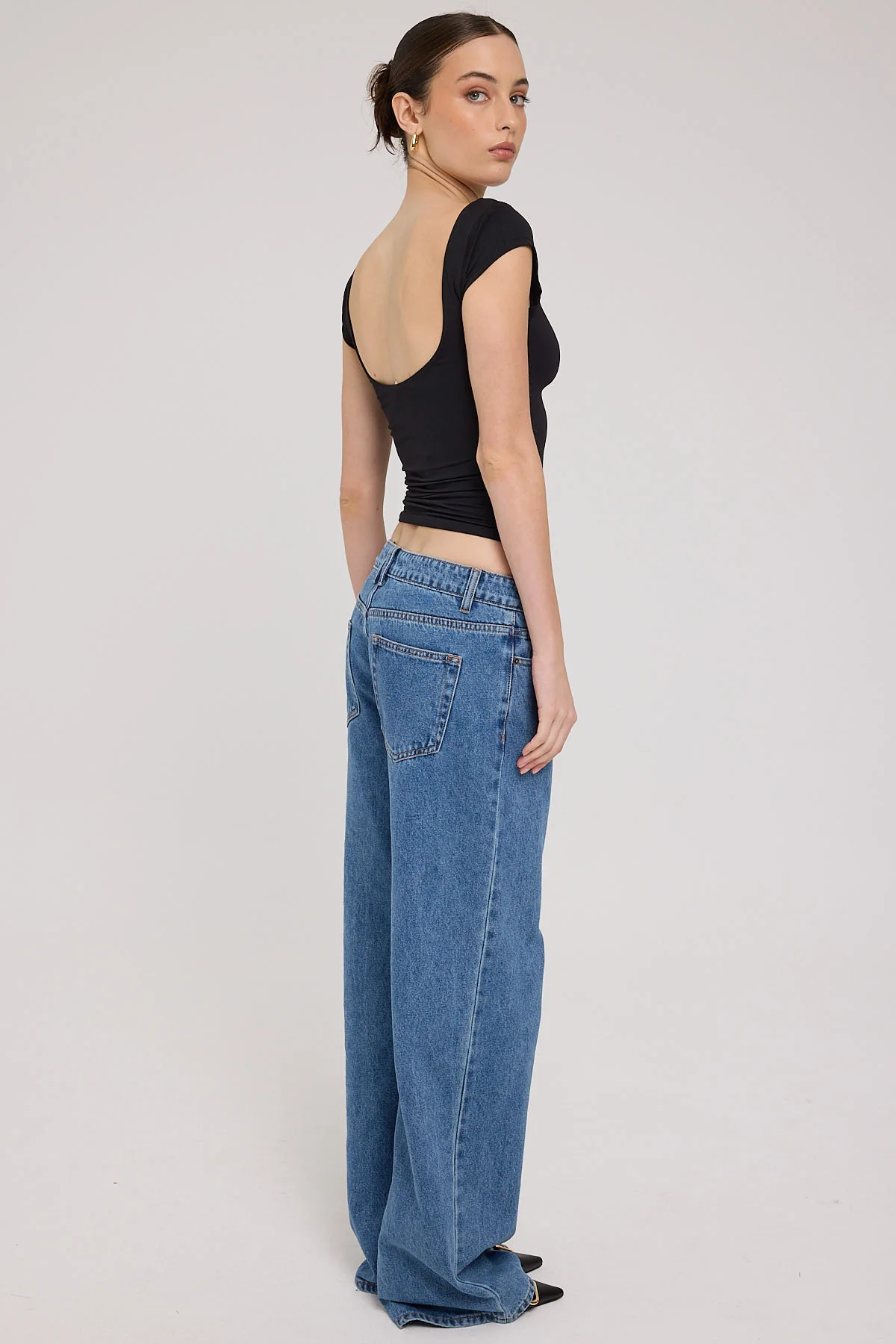 Lioness Top Model Jean Blue Denim - Image 4