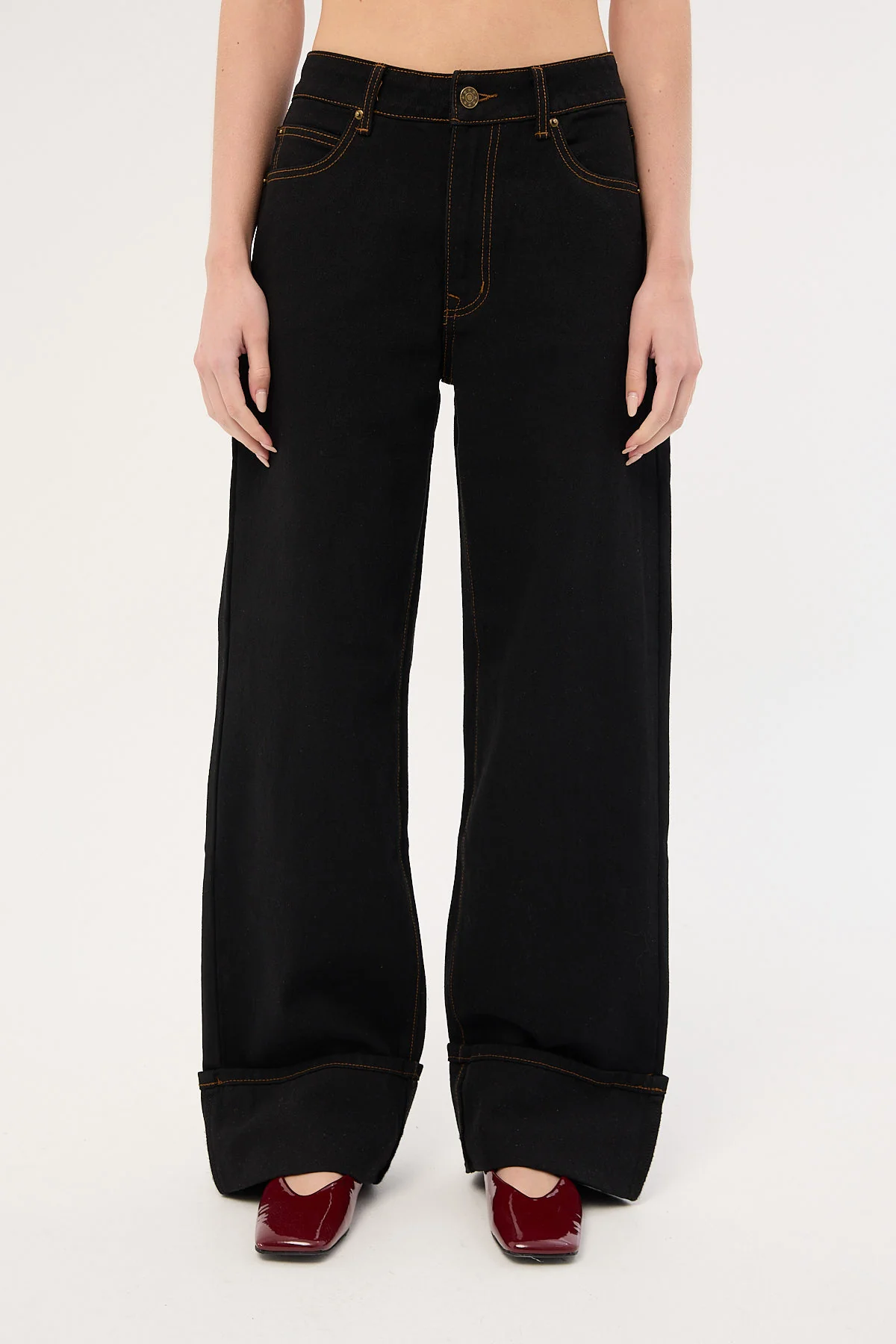Lioness Top Model Jean Cuffed Onyx - Image 10