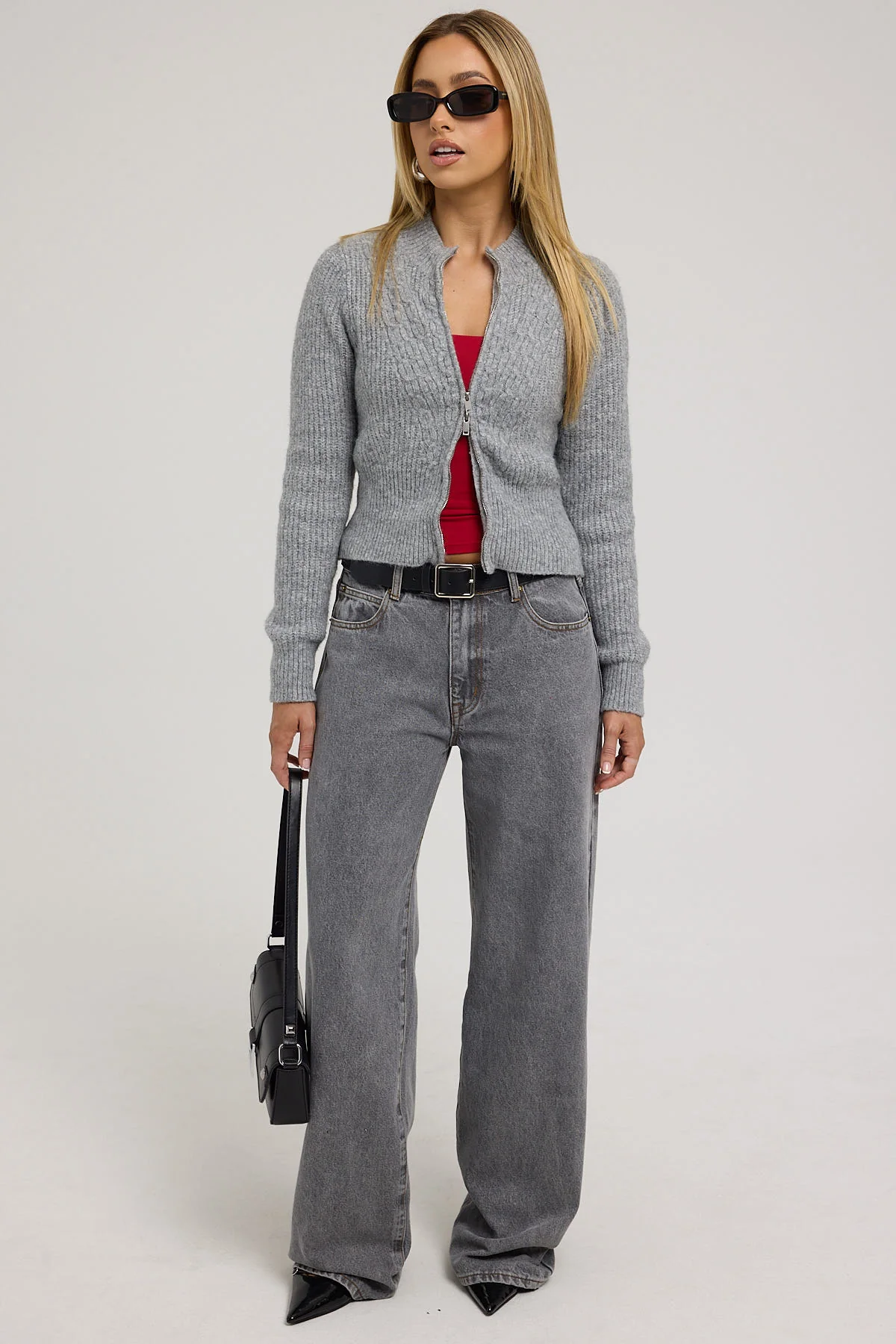 Lioness Top Model Jean Washed Grey