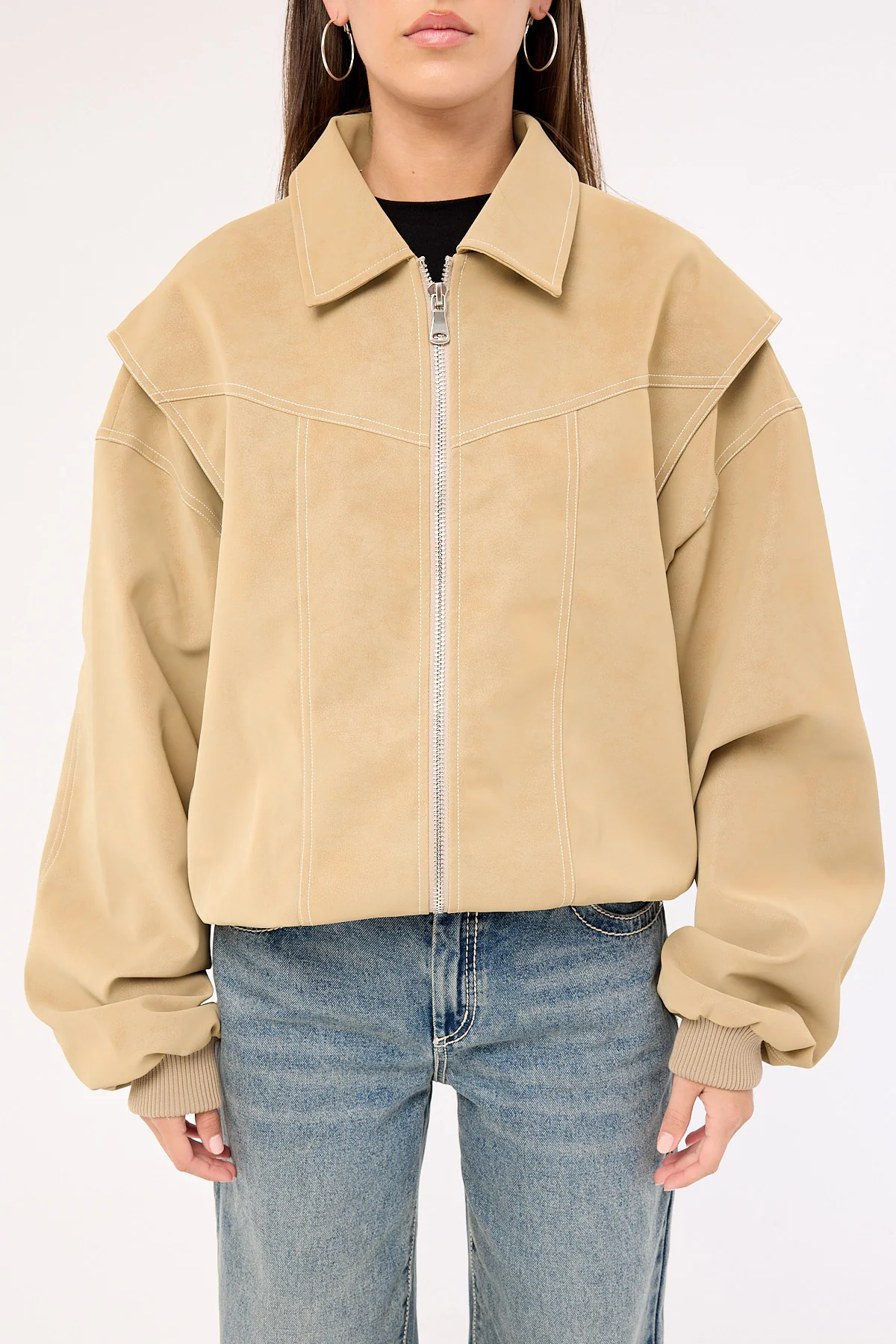 Lioness Vista Bomber Latte - Image 7