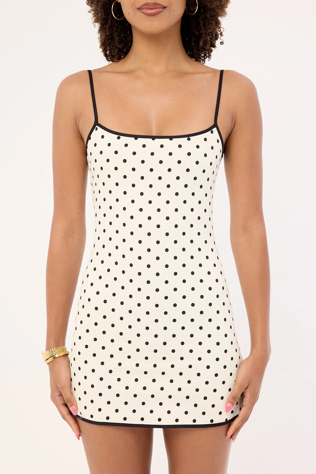 Lioness Voyage Mini Dress Moonlight Polka - Image 7