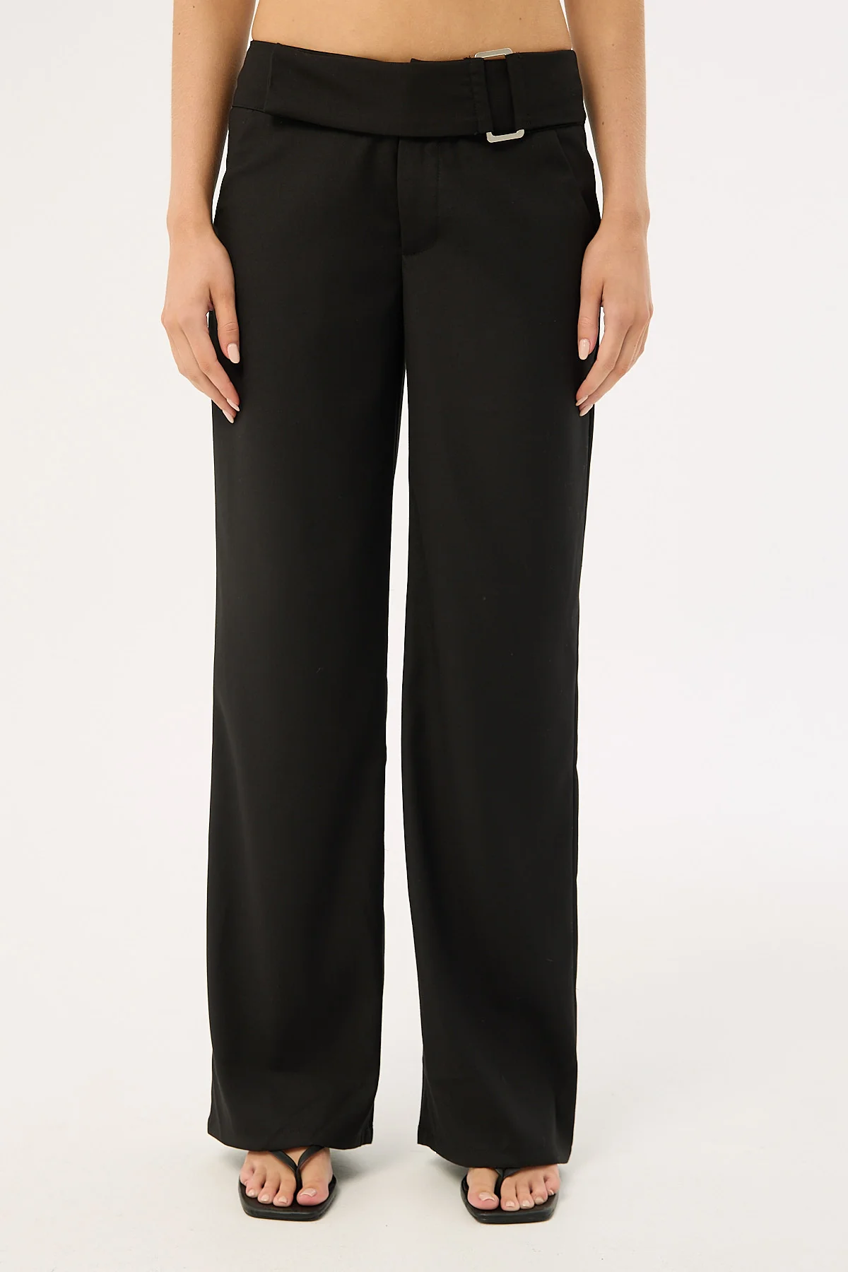 Luck & Trouble Anni Belted Pant Black - Image 8