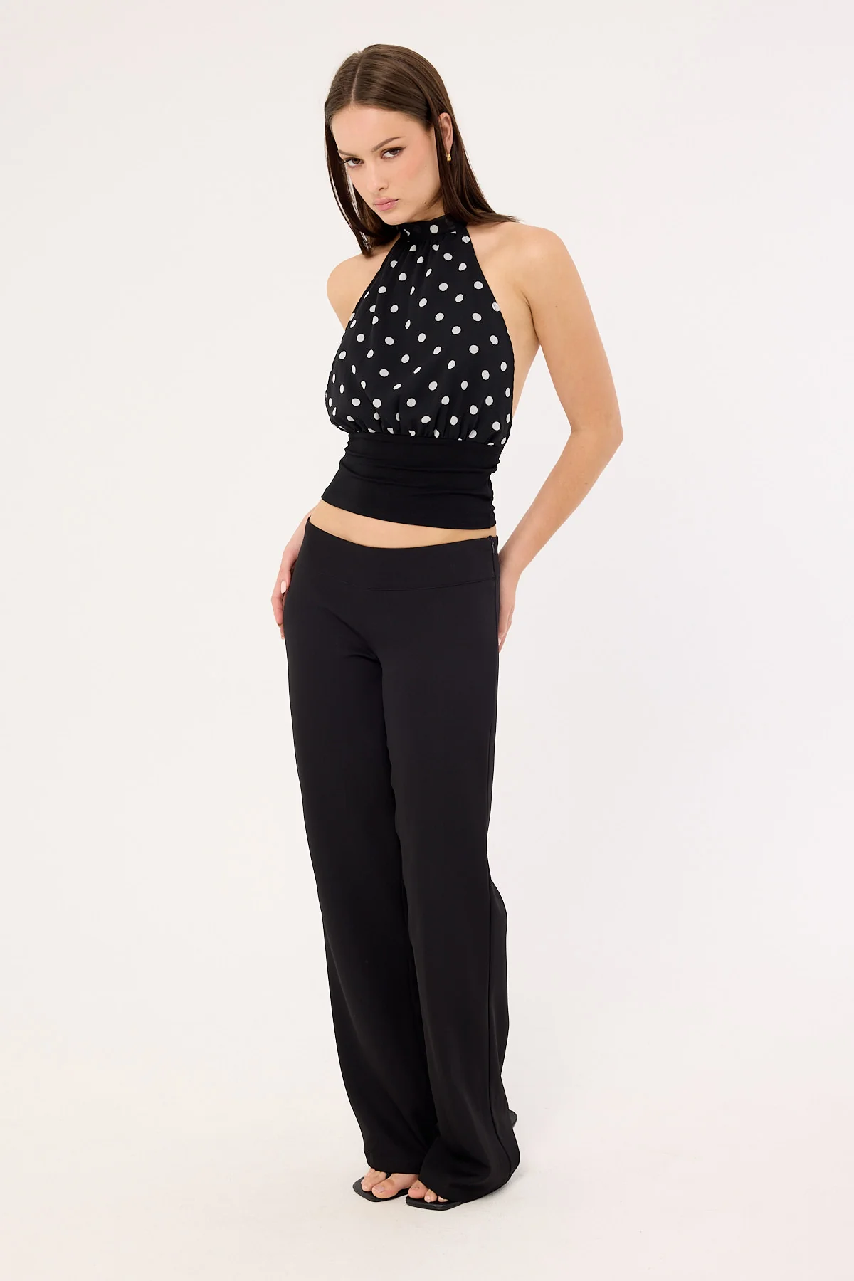 Luck & Trouble Blair Straight Leg Pant Black - Image 5