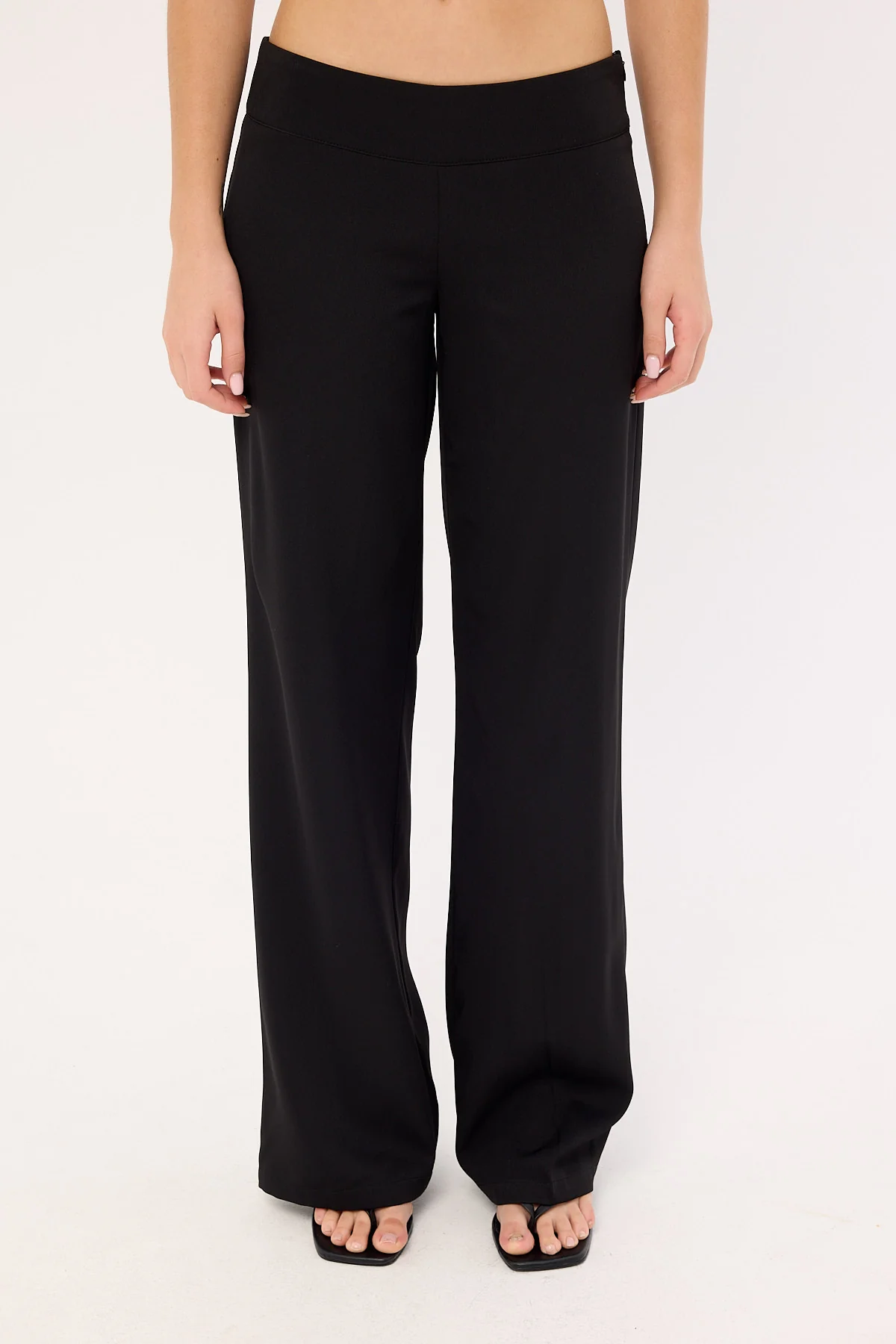 Luck & Trouble Blair Straight Leg Pant Black - Image 7
