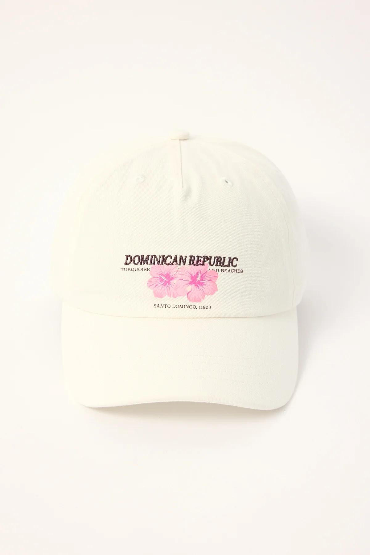 Luck & Trouble Dominica Republic Cap White