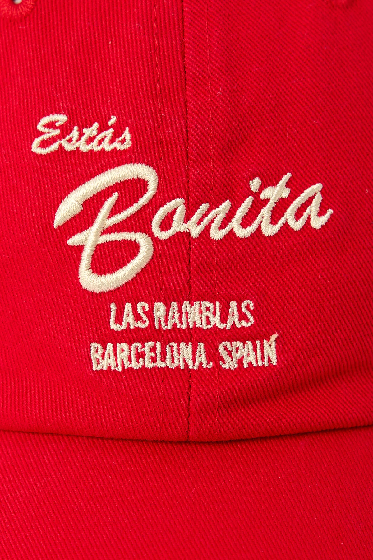 Luck & Trouble Esta's Bonita Cap Red - Image 5