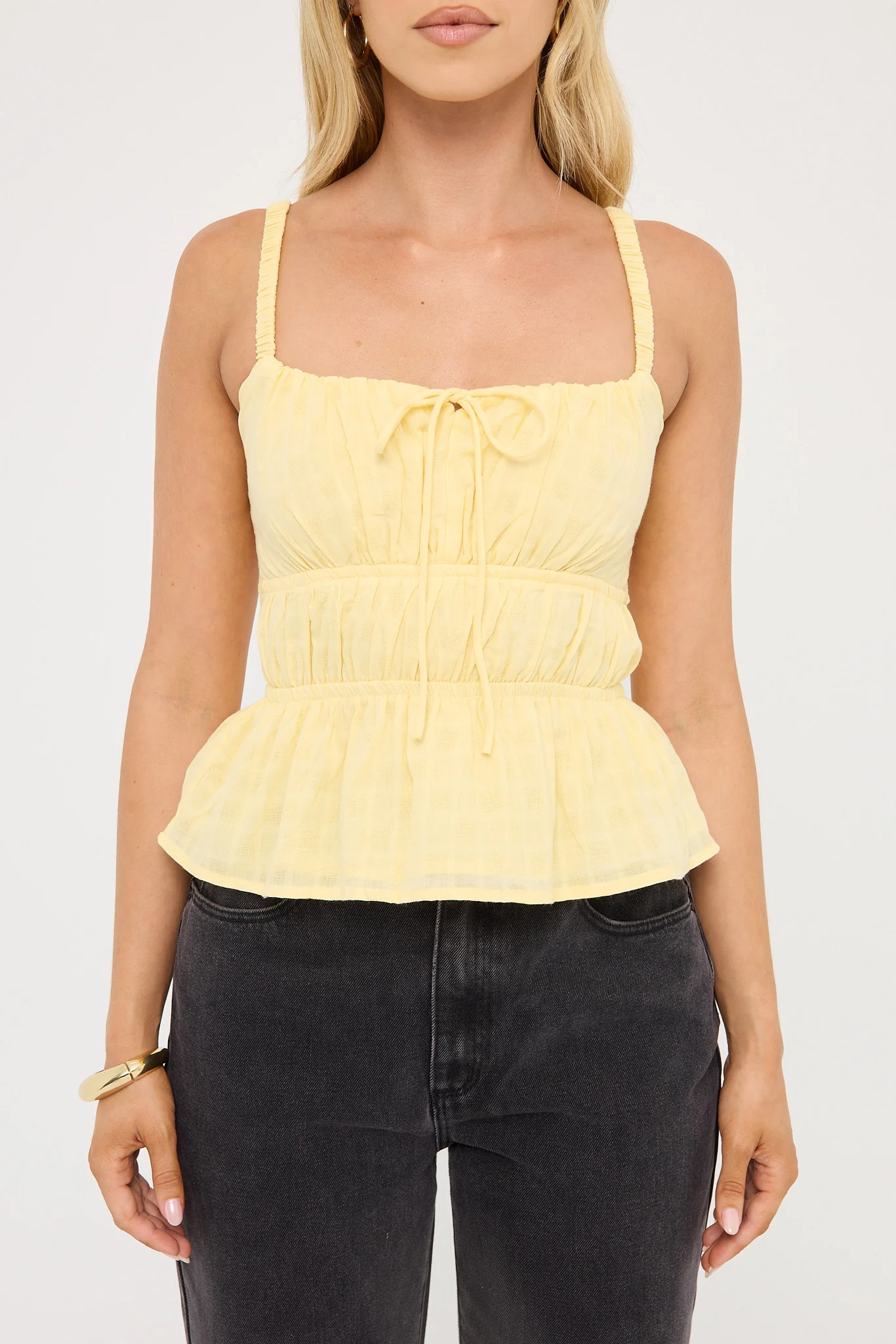 Luck & Trouble Isoli Cotton Top Lemon - Image 6