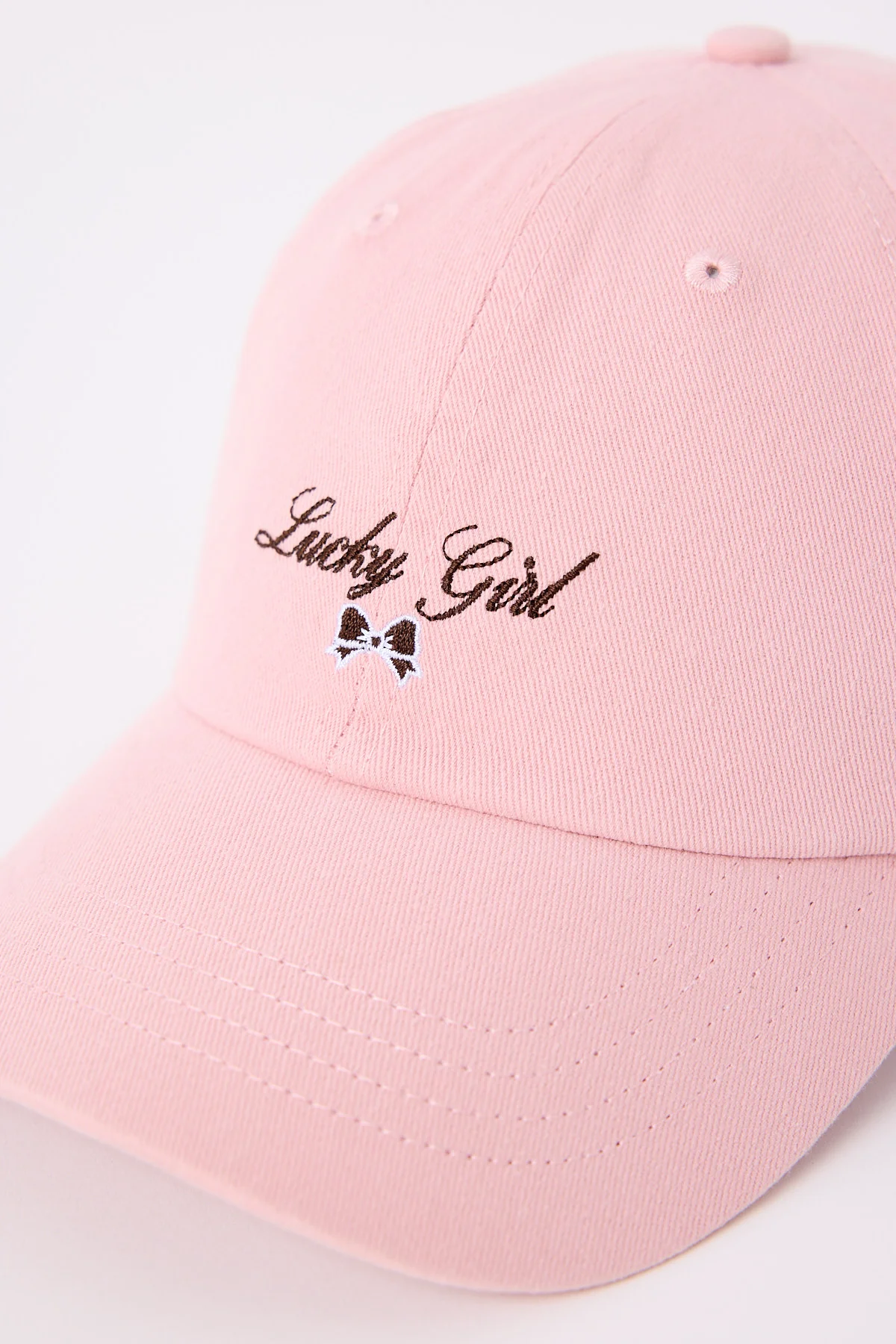 Luck & Trouble Lucky Girl Cap Light Pink - Image 3