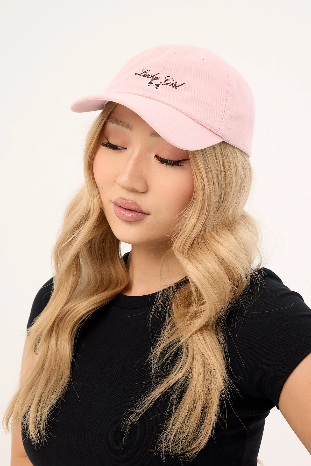 Luck & Trouble Lucky Girl Cap Light Pink - Image 5