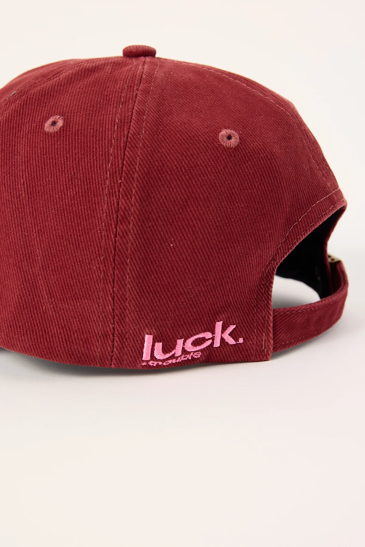 Luck & Trouble Mums Favourite Cap Burgundy - Image 5