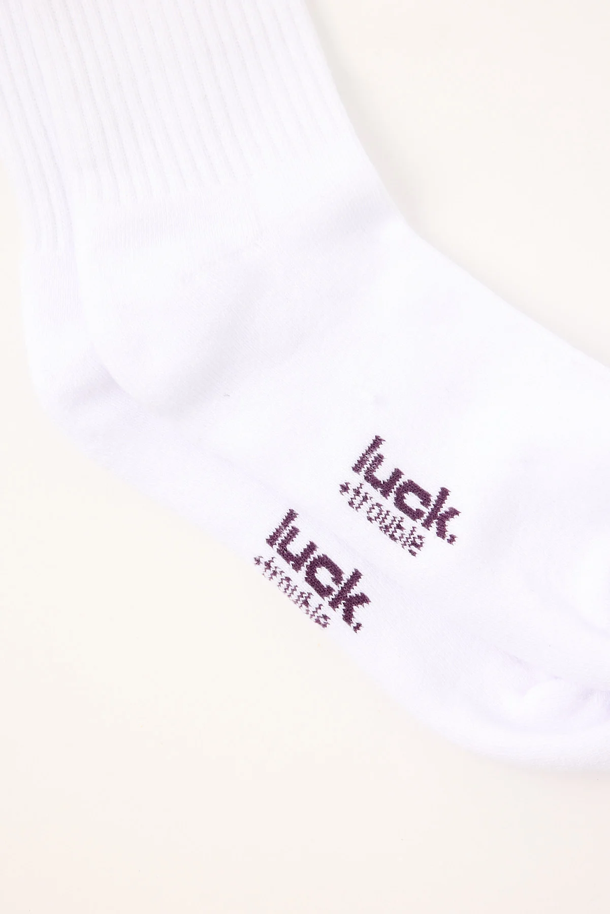 Luck & Trouble Mum's Favourite Sock White - Image 3