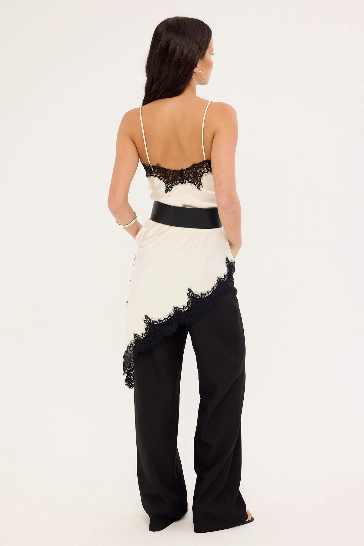 Luck & Trouble Rita Low Rise Pant Black - Image 4