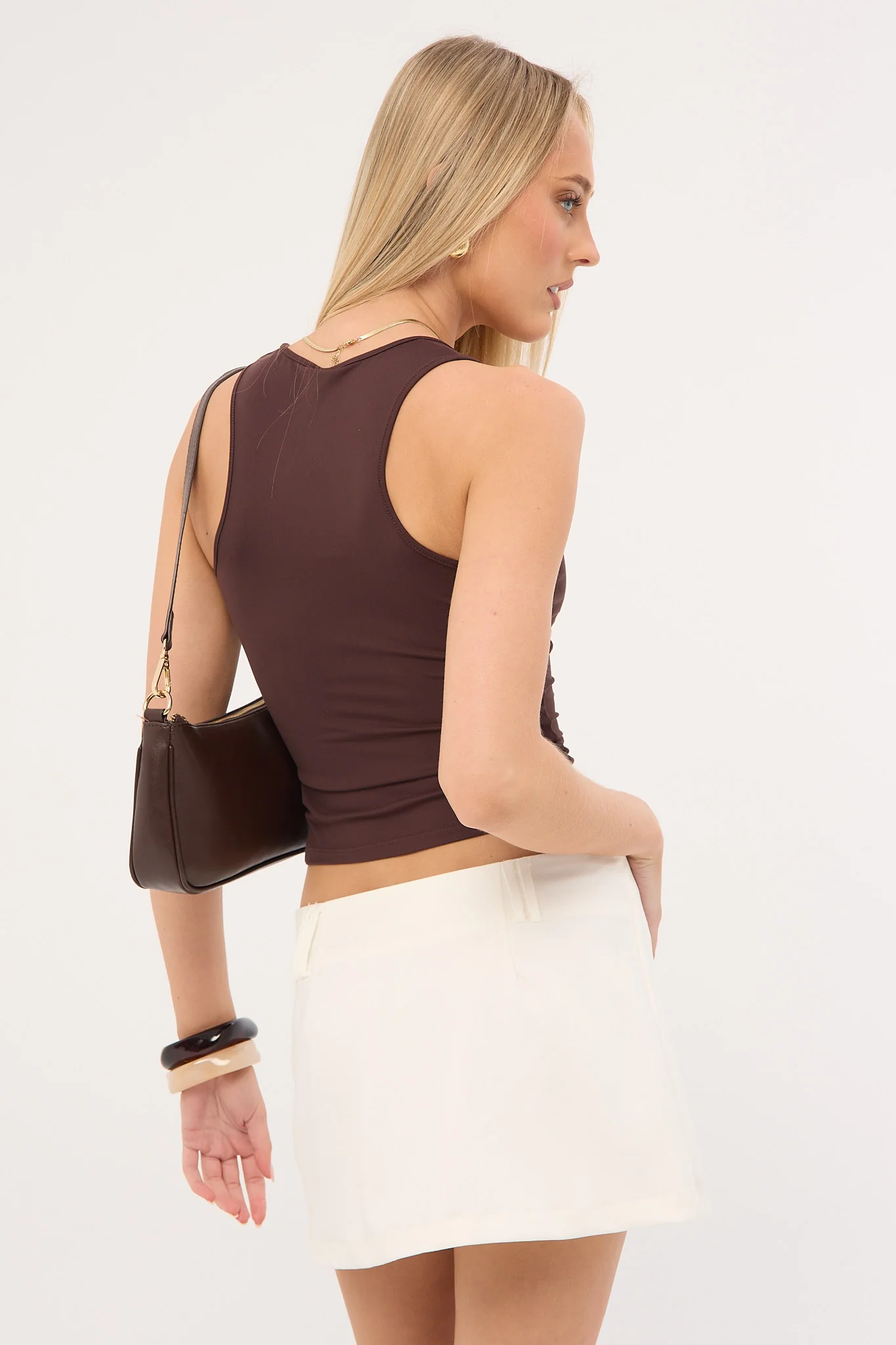 Luck & Trouble Sweetness Mini Skort White - Image 6