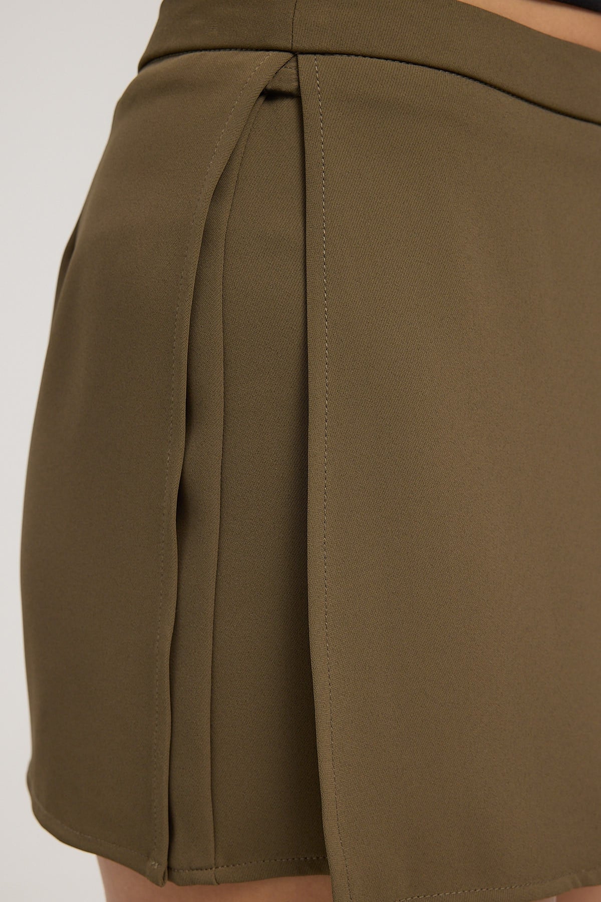 Luck & Trouble Swift Skort Khaki Brown - Image 5