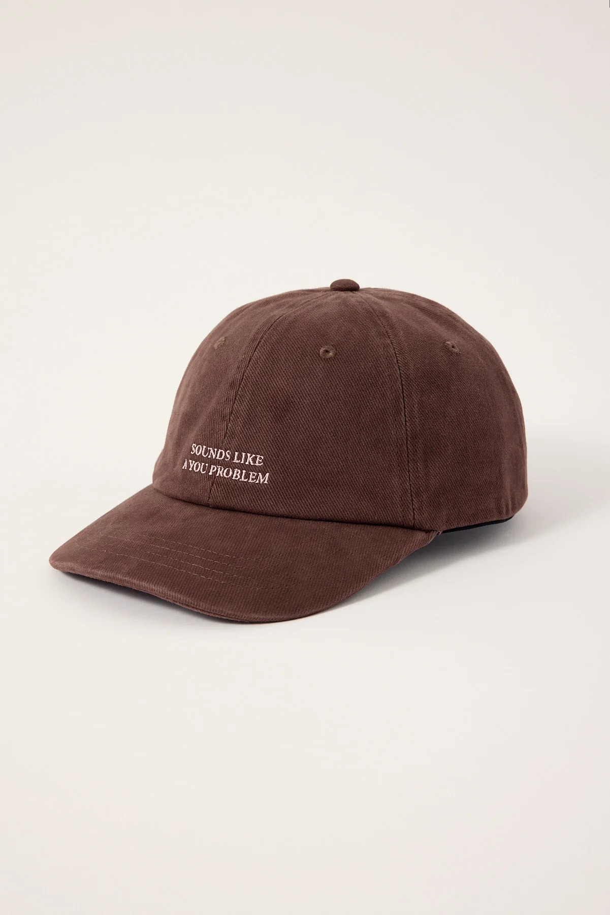 Luck & Trouble Your Problem Dad Cap Brown - Image 3